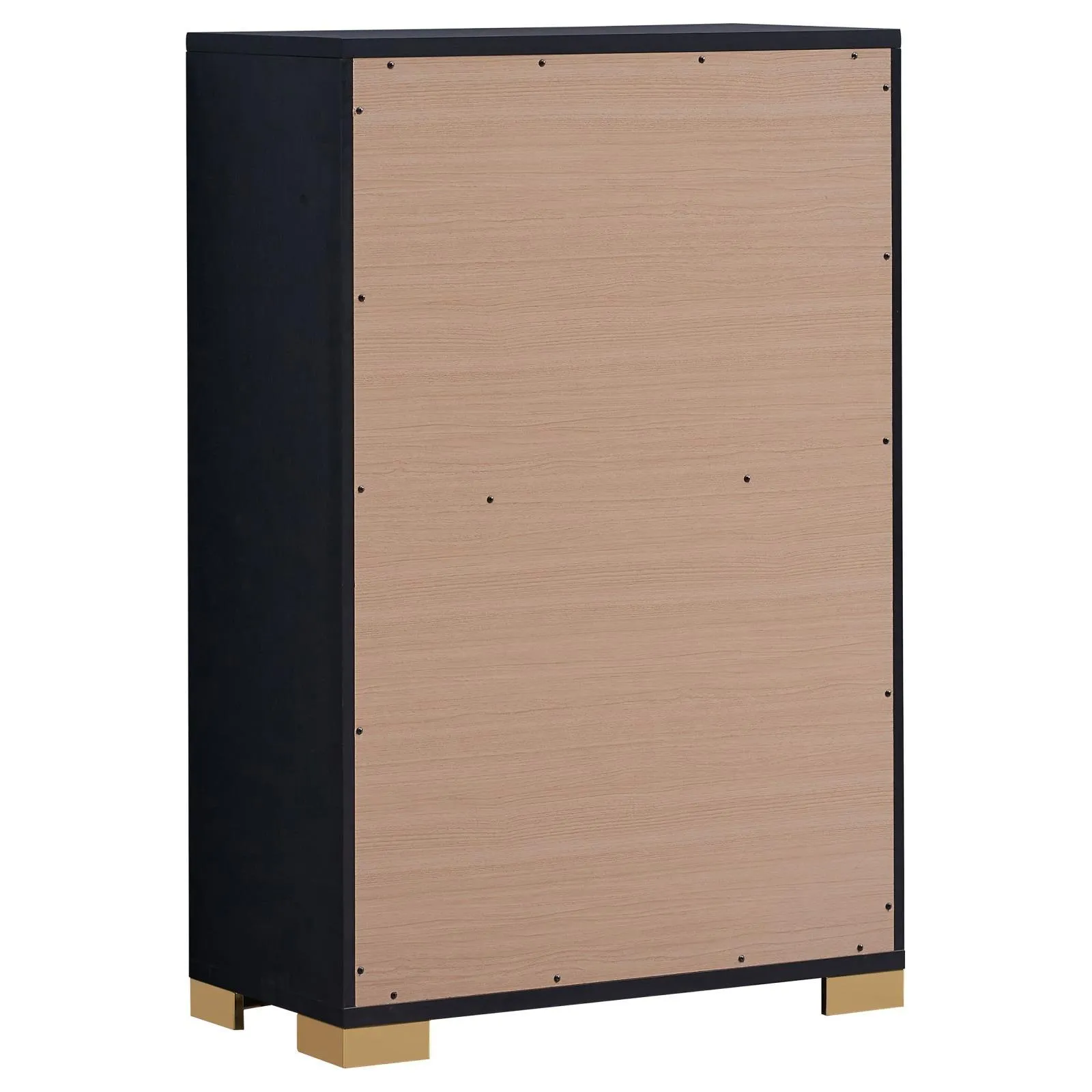 Marceline 5-drawer Chest Black - Image 8