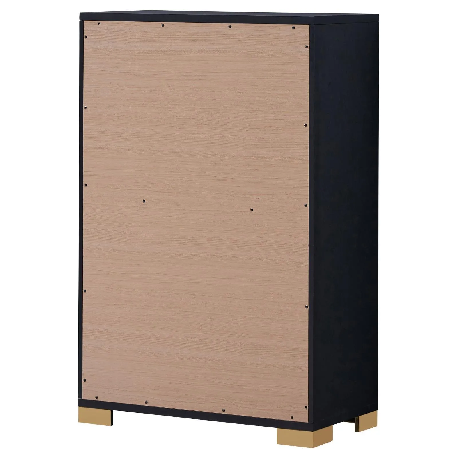 Marceline 5-drawer Chest Black - Image 9