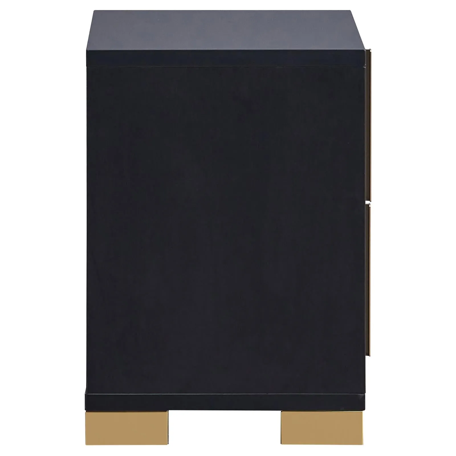 Marceline Black 5-Piece Queen Bedroom Set with LED Headboard - Image 6