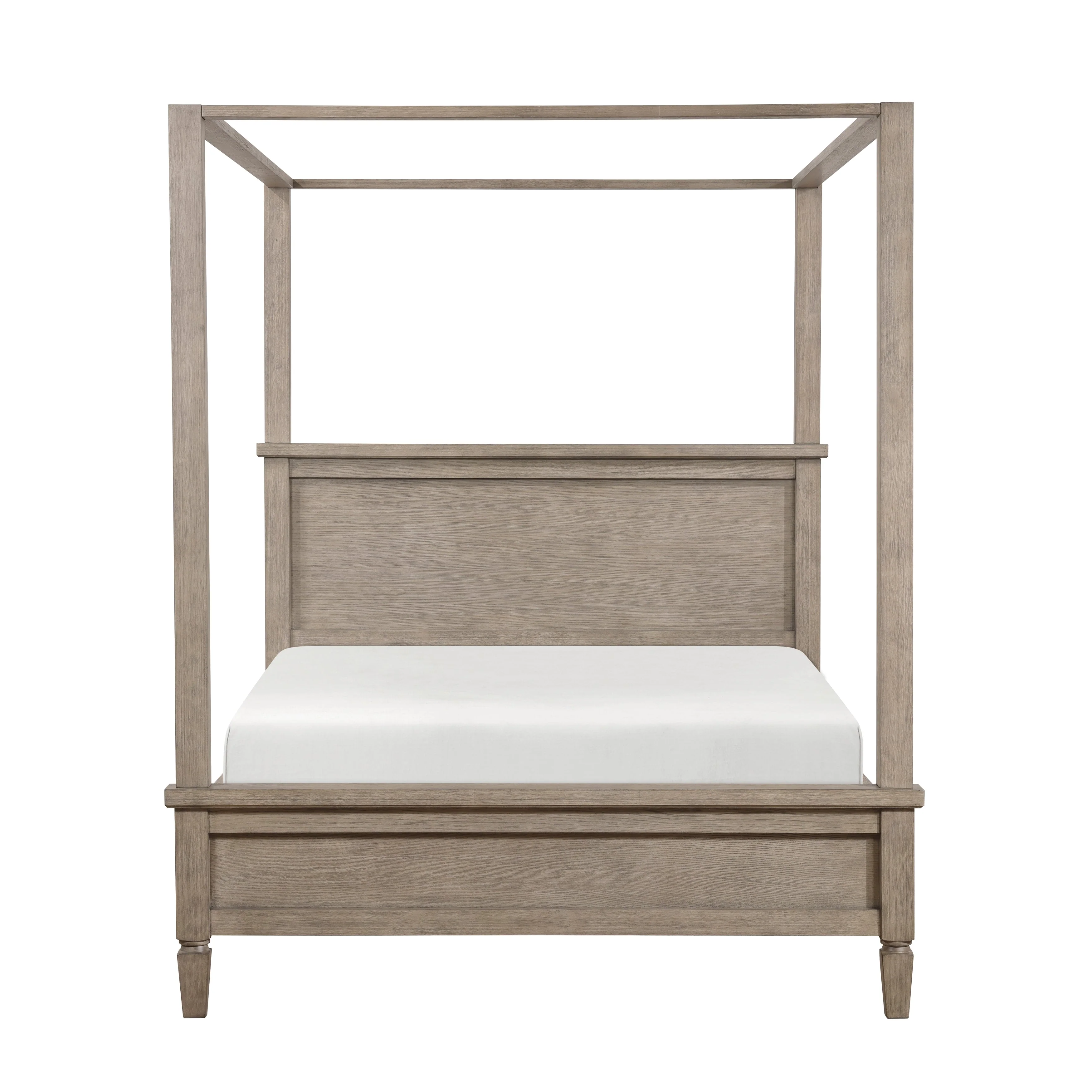 Marceline Gray Oak Eastern King Platform Bed - Image 15