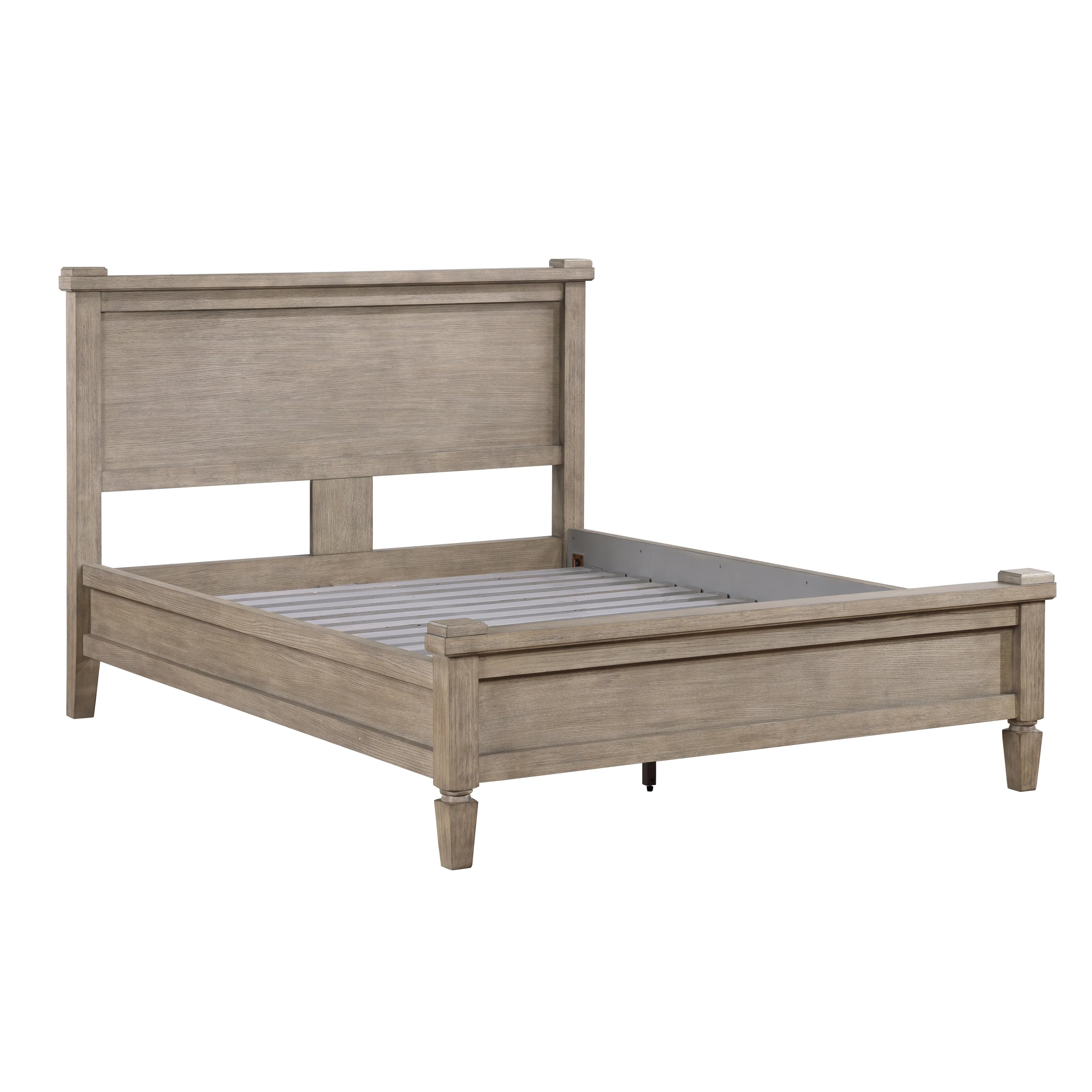 Marceline Gray Oak Eastern King Platform Bed - Image 7