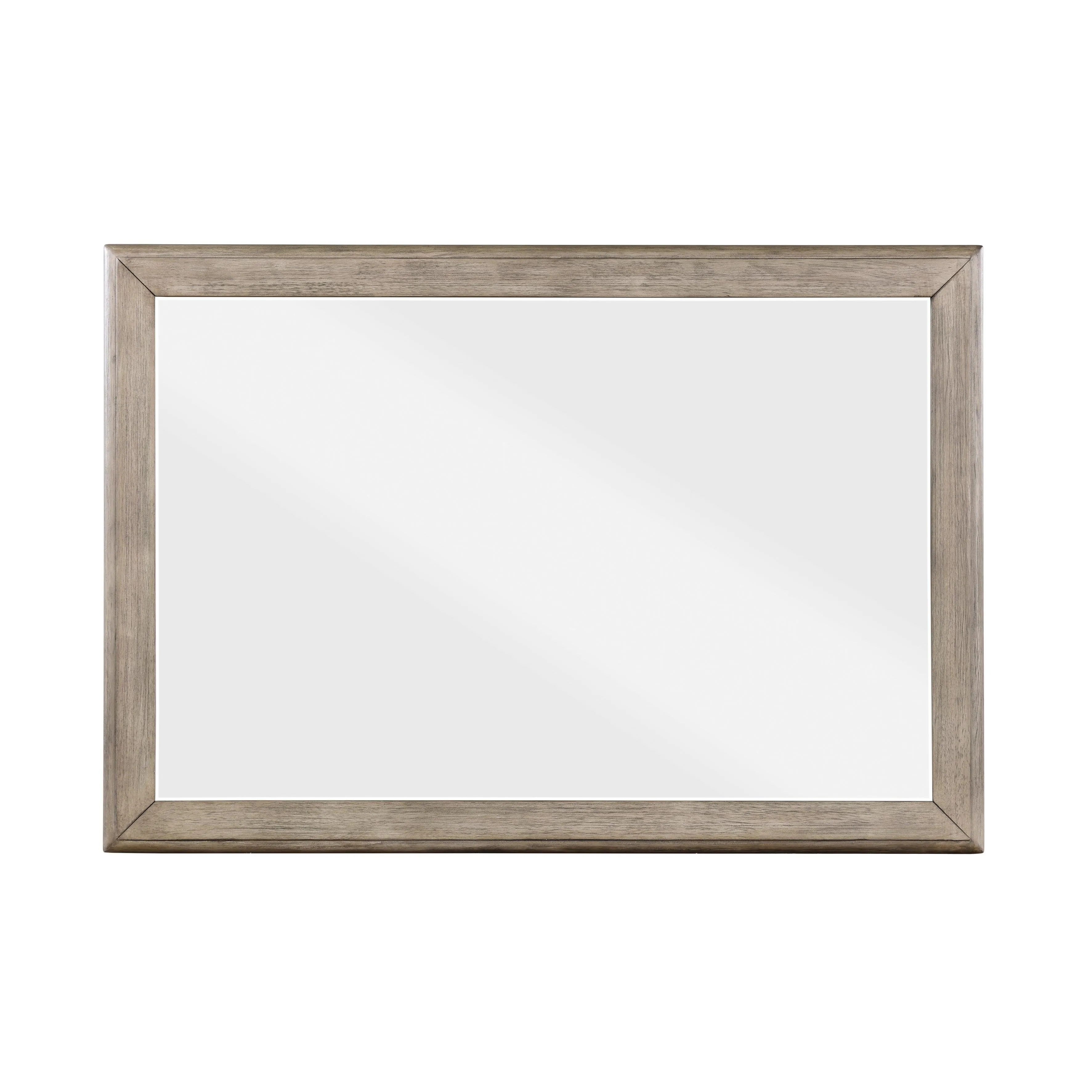 Marceline Gray Oak Mirror - Image 9