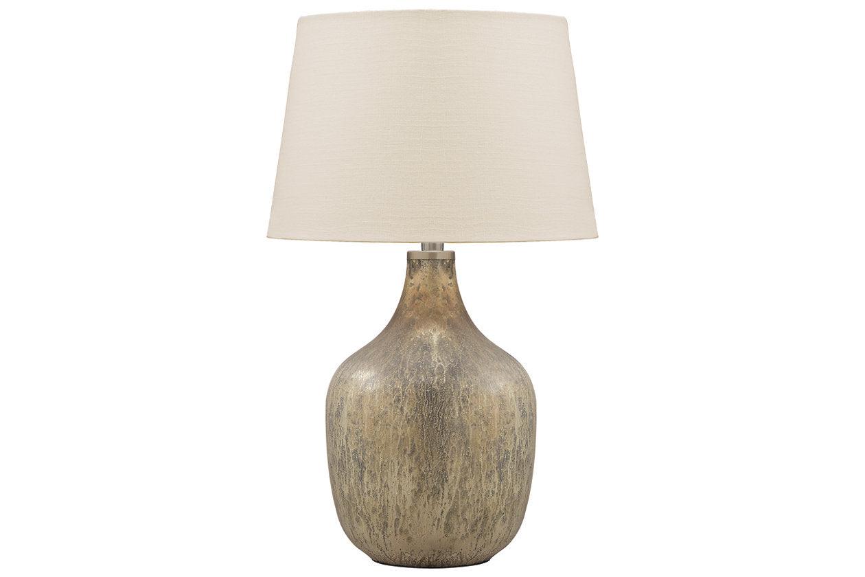 Mari Gray/Gold Finish Table Lamp