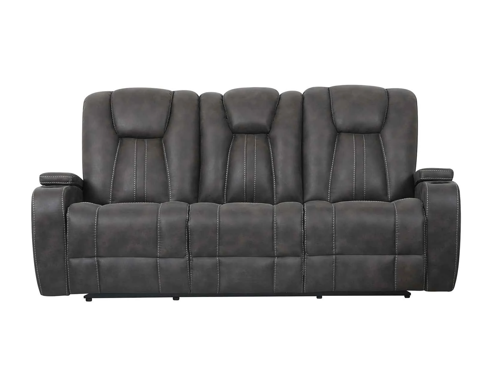 Marlow Charcoal Manual Reclining Sofa