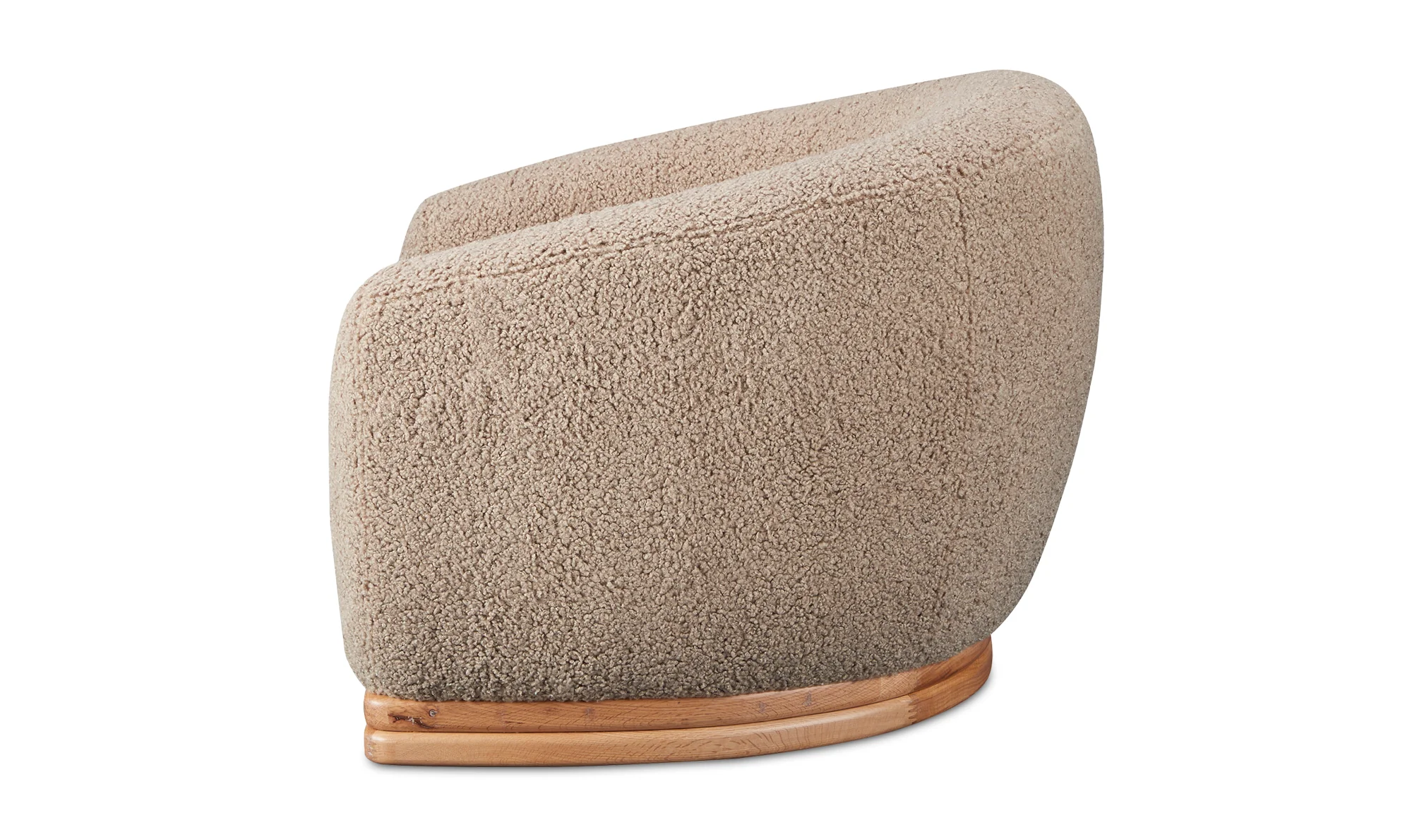 Marlowe Lounge Chair - Taupe - Image 3