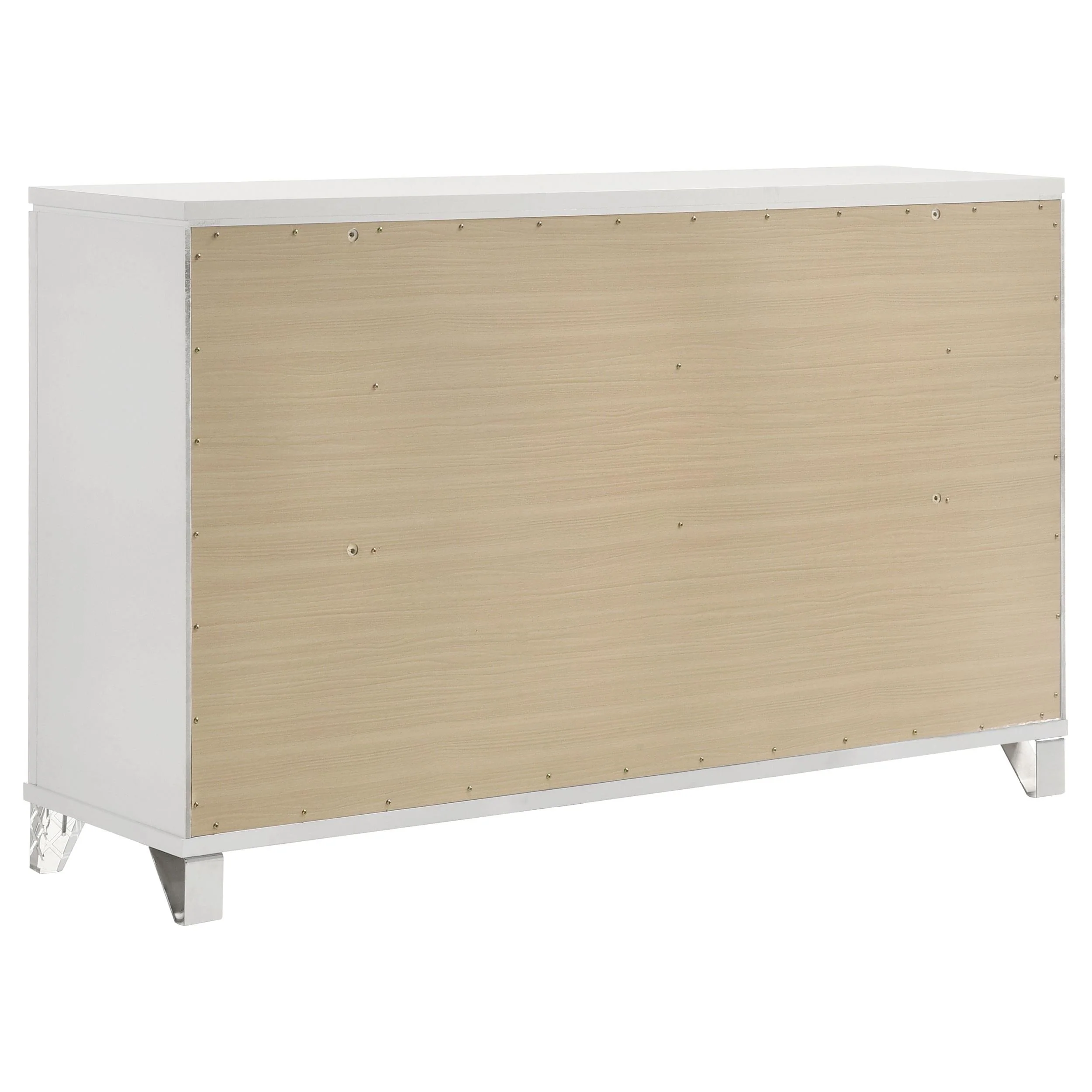 Marmore White 4-Piece Queen Bedroom Set - Image 8