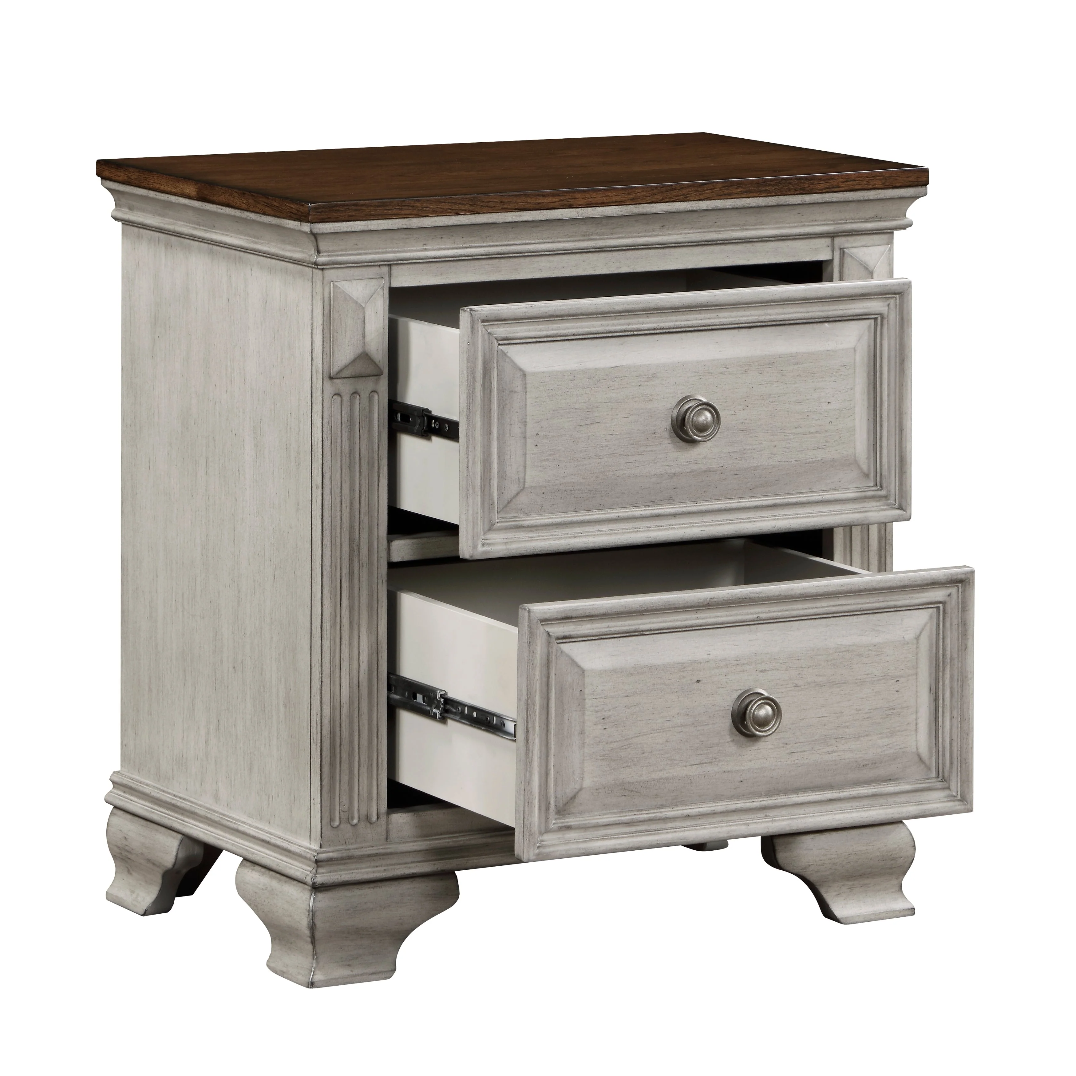 Marquette Gray/Brown Panel Bedroom Set - Image 11