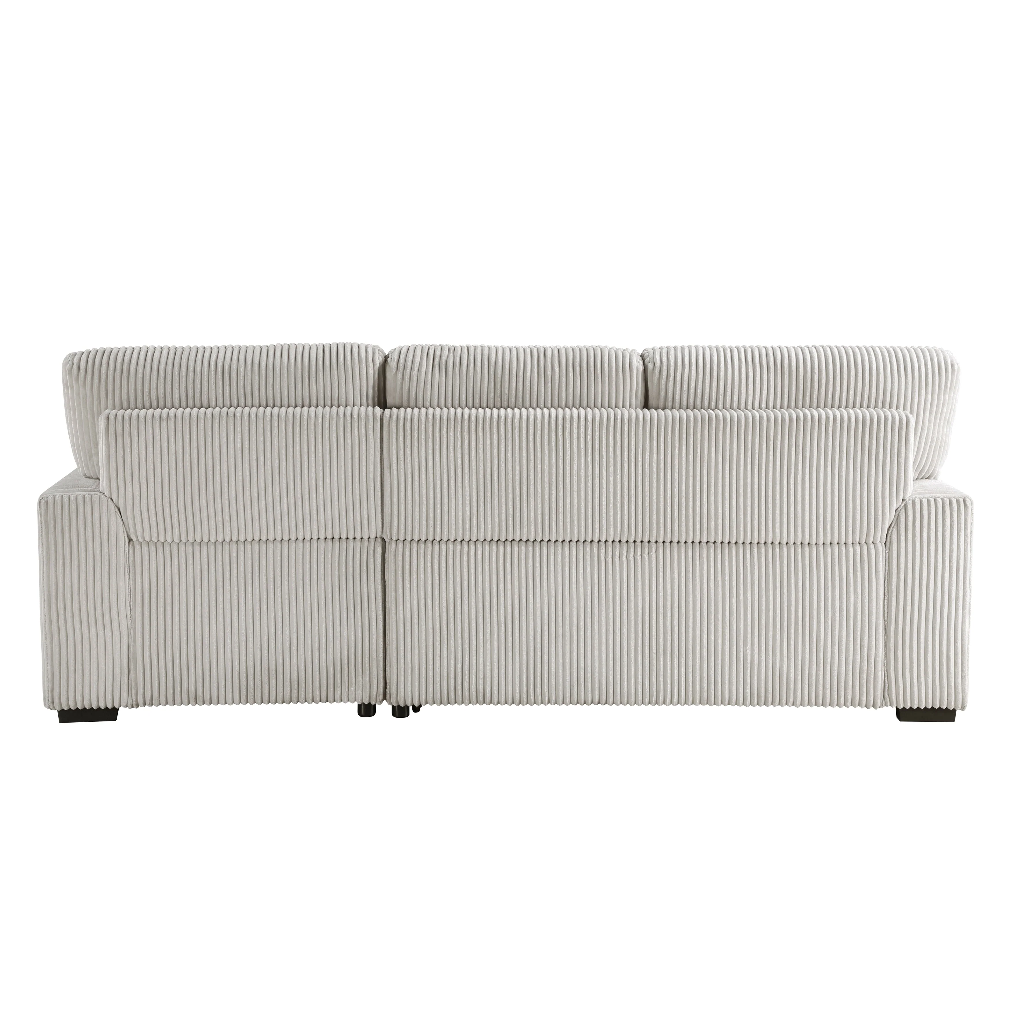 Marsh Gray 2-Piece Sectional with Right Chaise - Image 6
