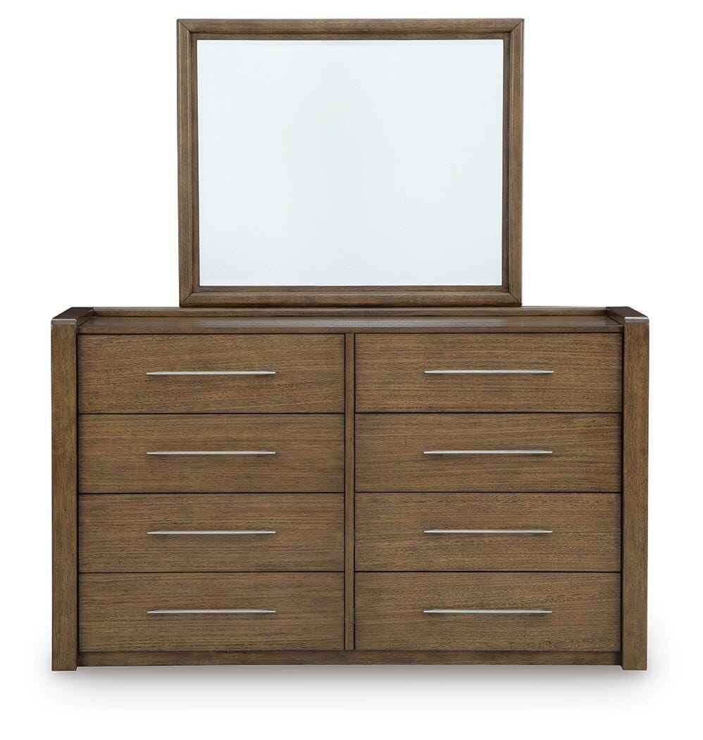 Marxmore Brown Dresser and Mirror - Image 3