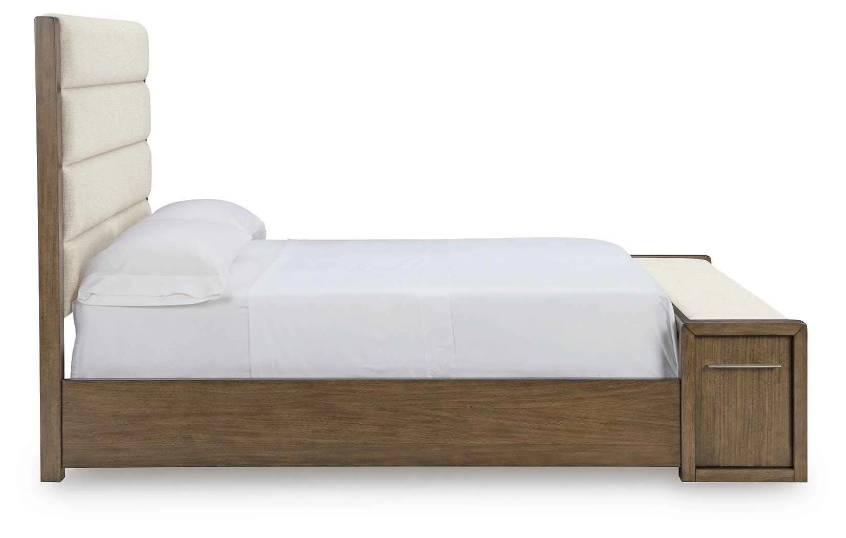 Marxmore Brown King Upholstered Storage Bed - Image 5