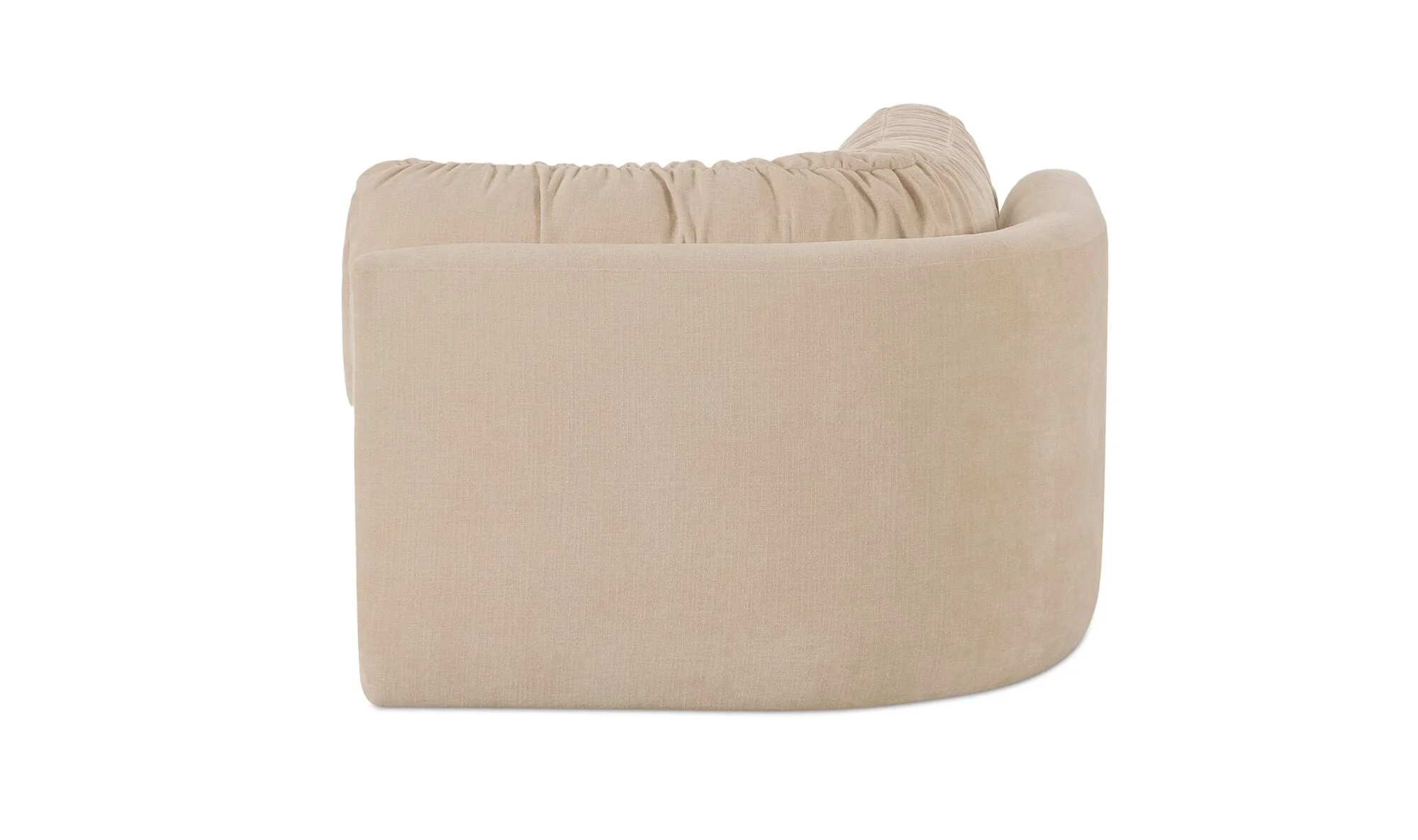 Matina Corner Chair Oatmeal - Image 6