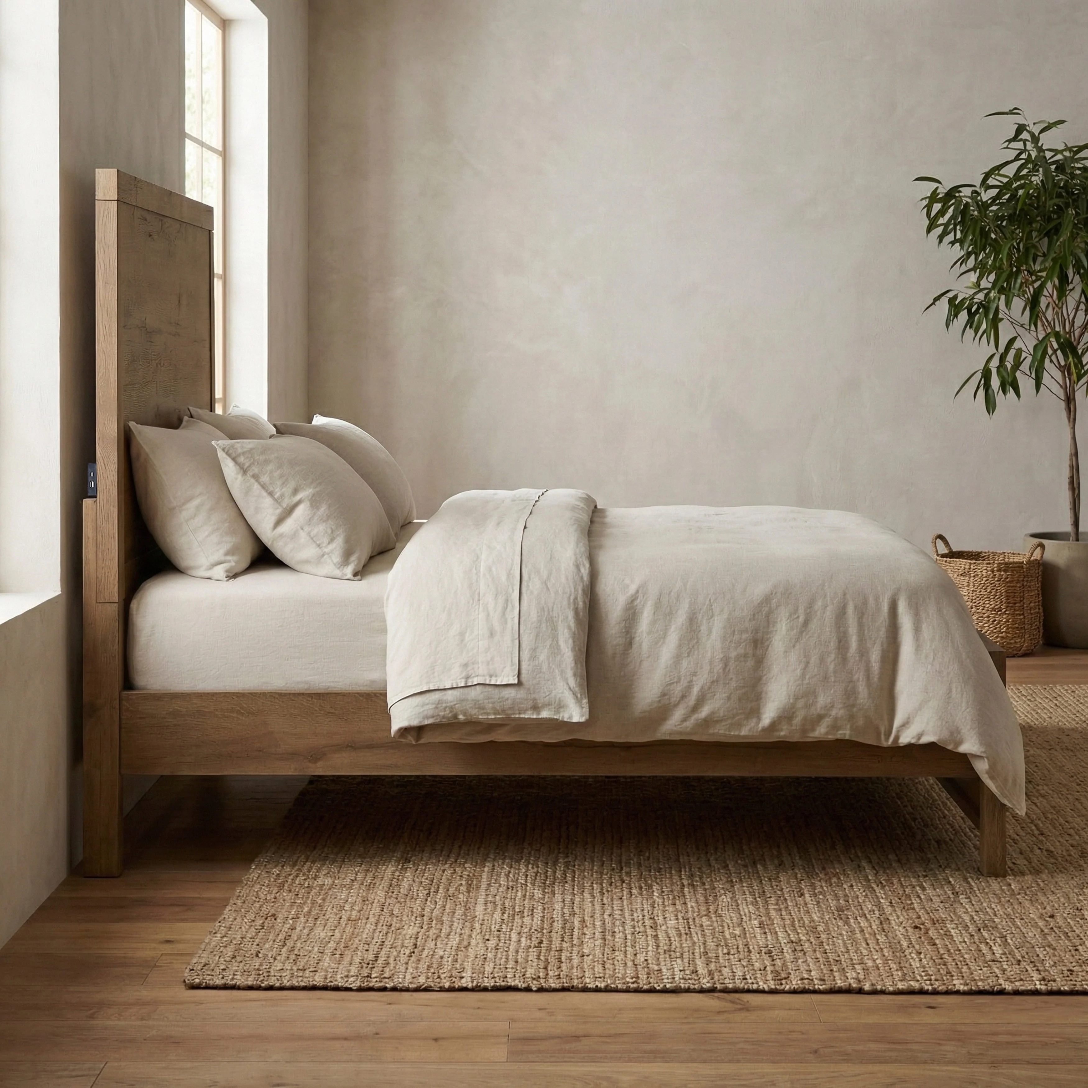 Matisse Brown King Panel Bed - Image 12