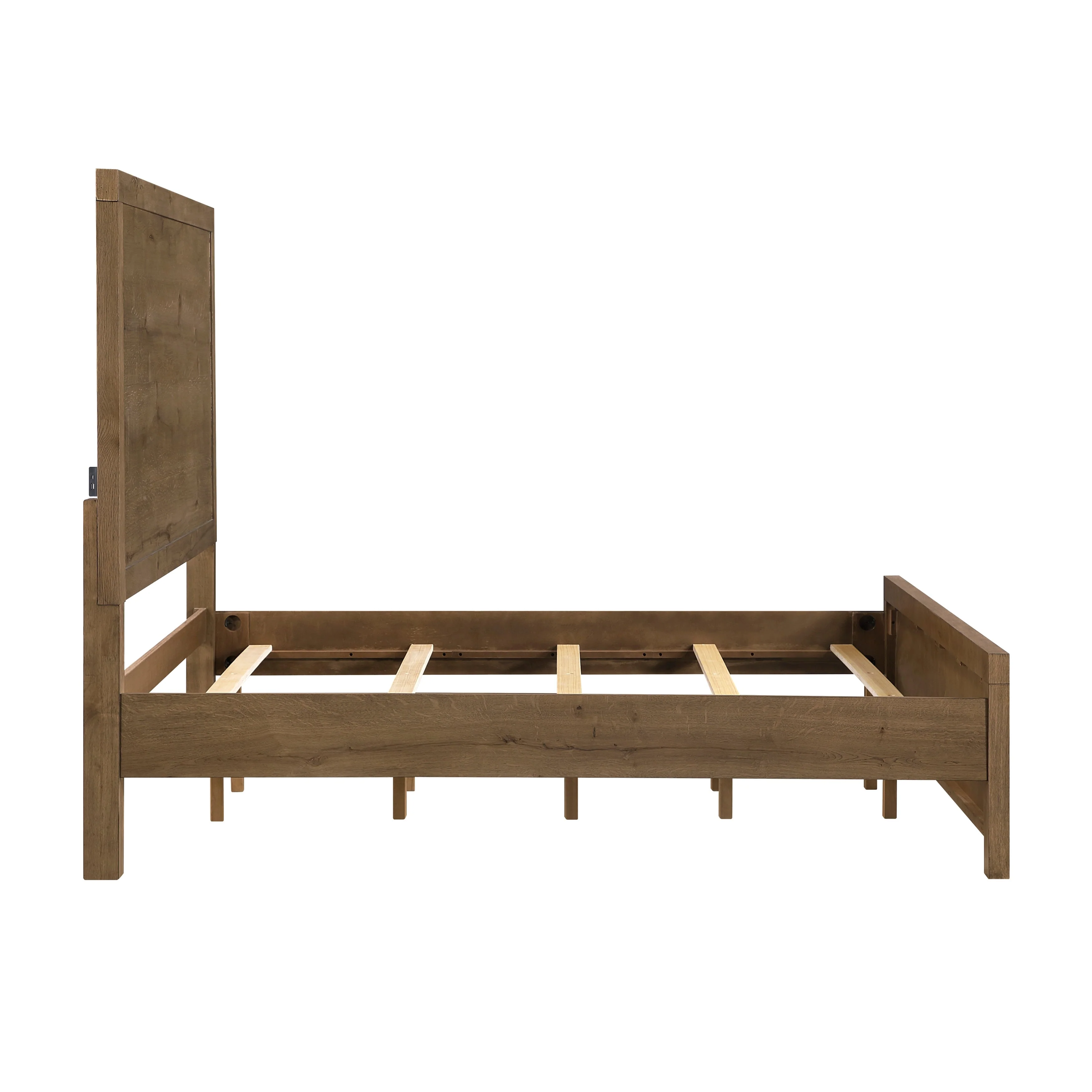 Matisse Brown King Panel Bed - Image 5