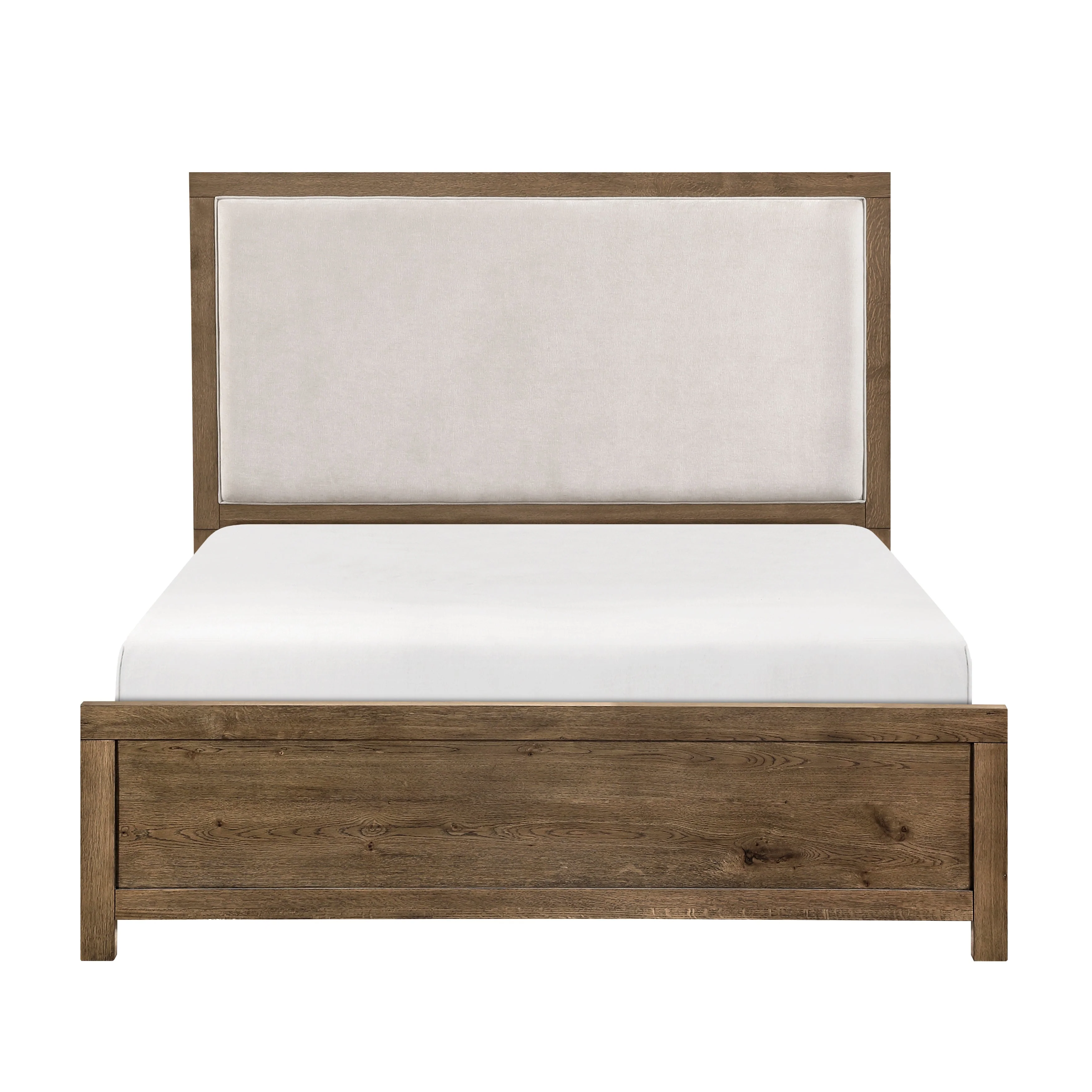Matisse Brown Panel Upholstered Bedroom Set - Image 2