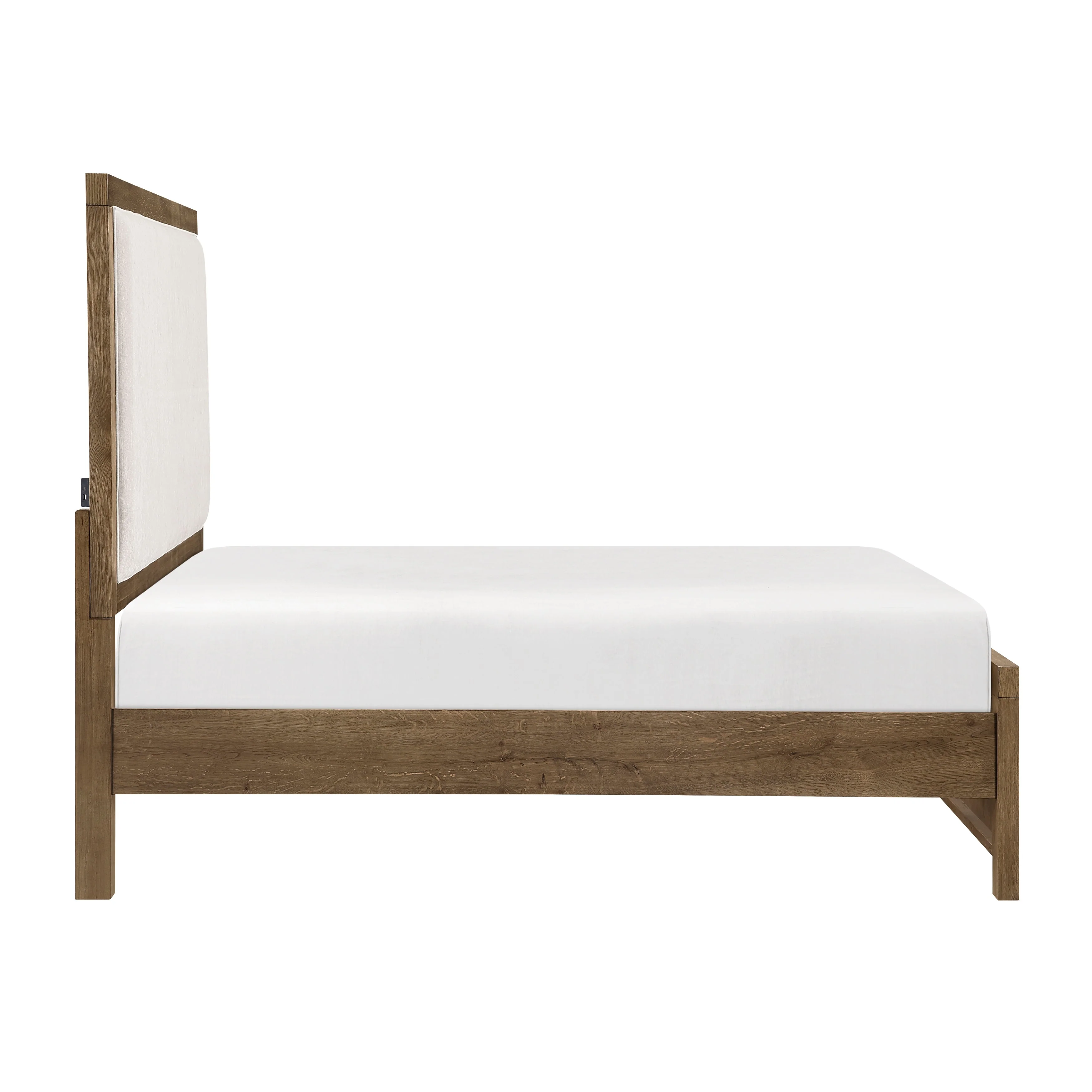 Matisse Brown Panel Upholstered Bedroom Set - Image 4