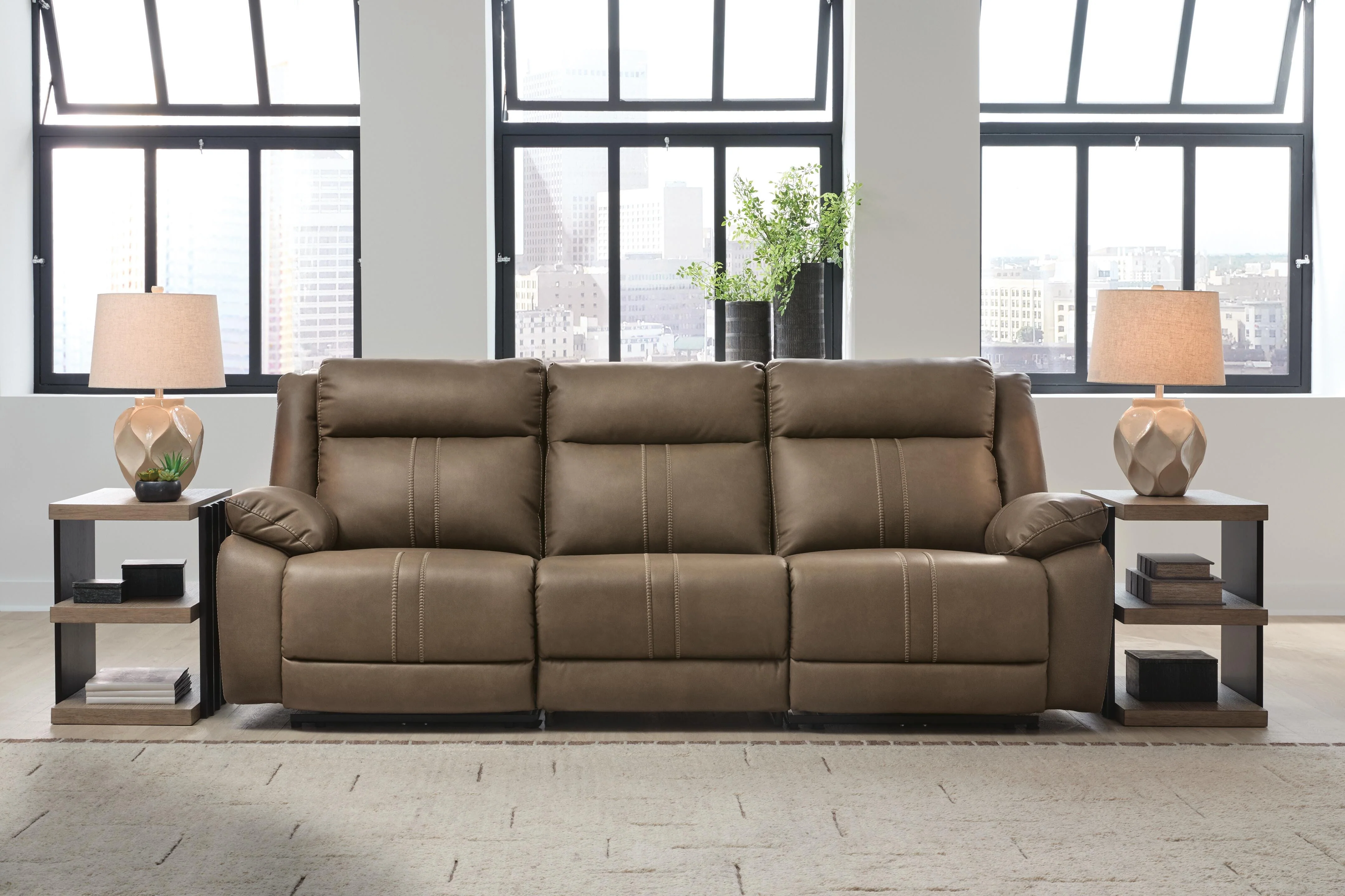 Max-Momentum Biscotti 3-Piece Power Sectional Reclining Sofa