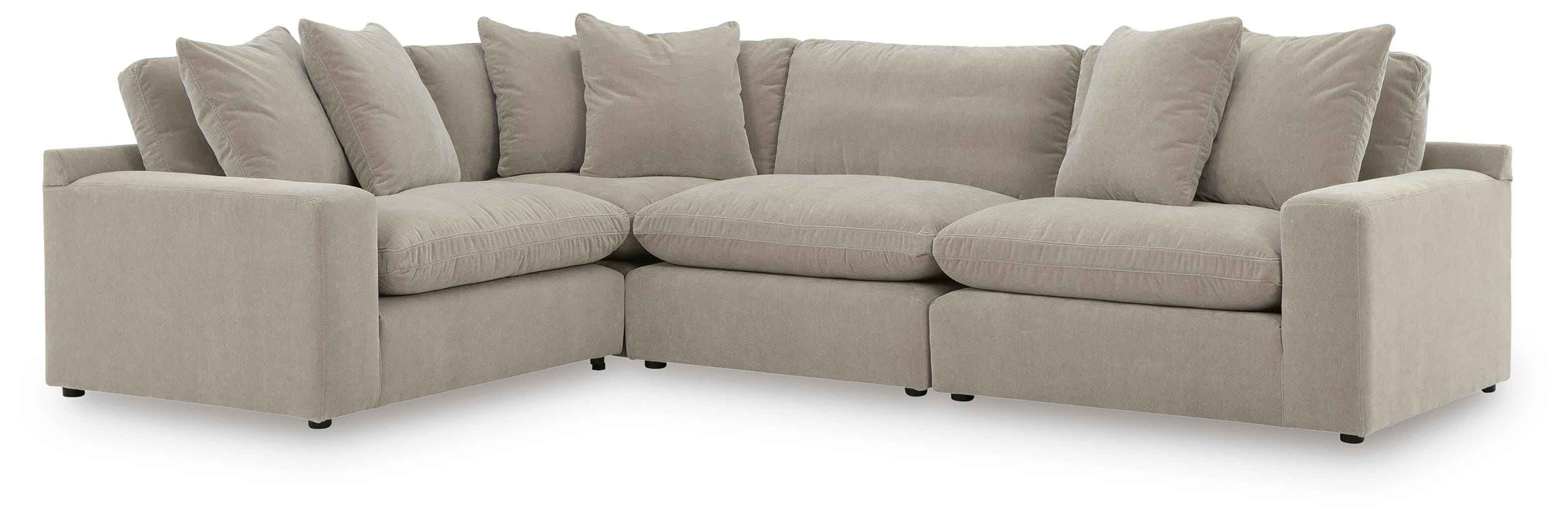 Maxton Heights Pebble 4-Piece Sectional - Image 2