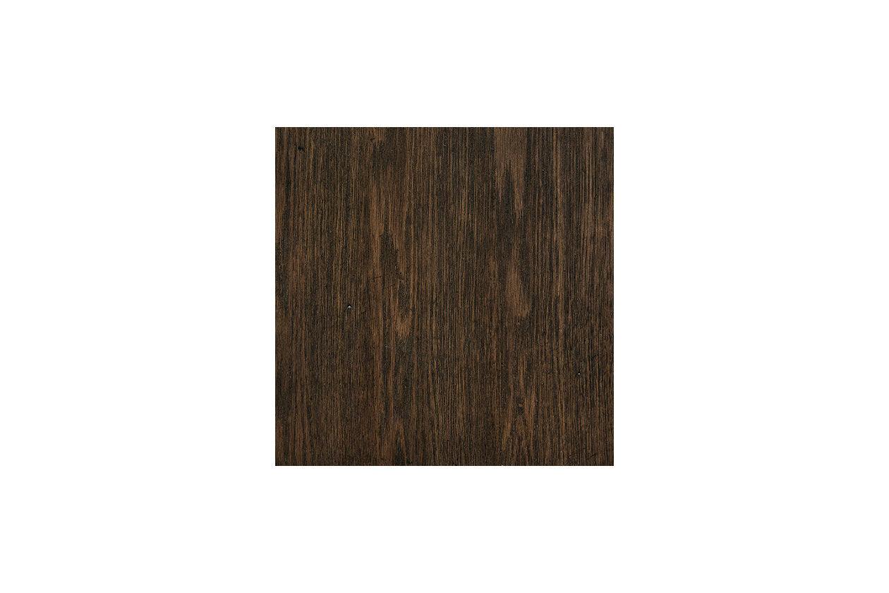 Maylee Dark Brown Dining Extension Table - Image 9