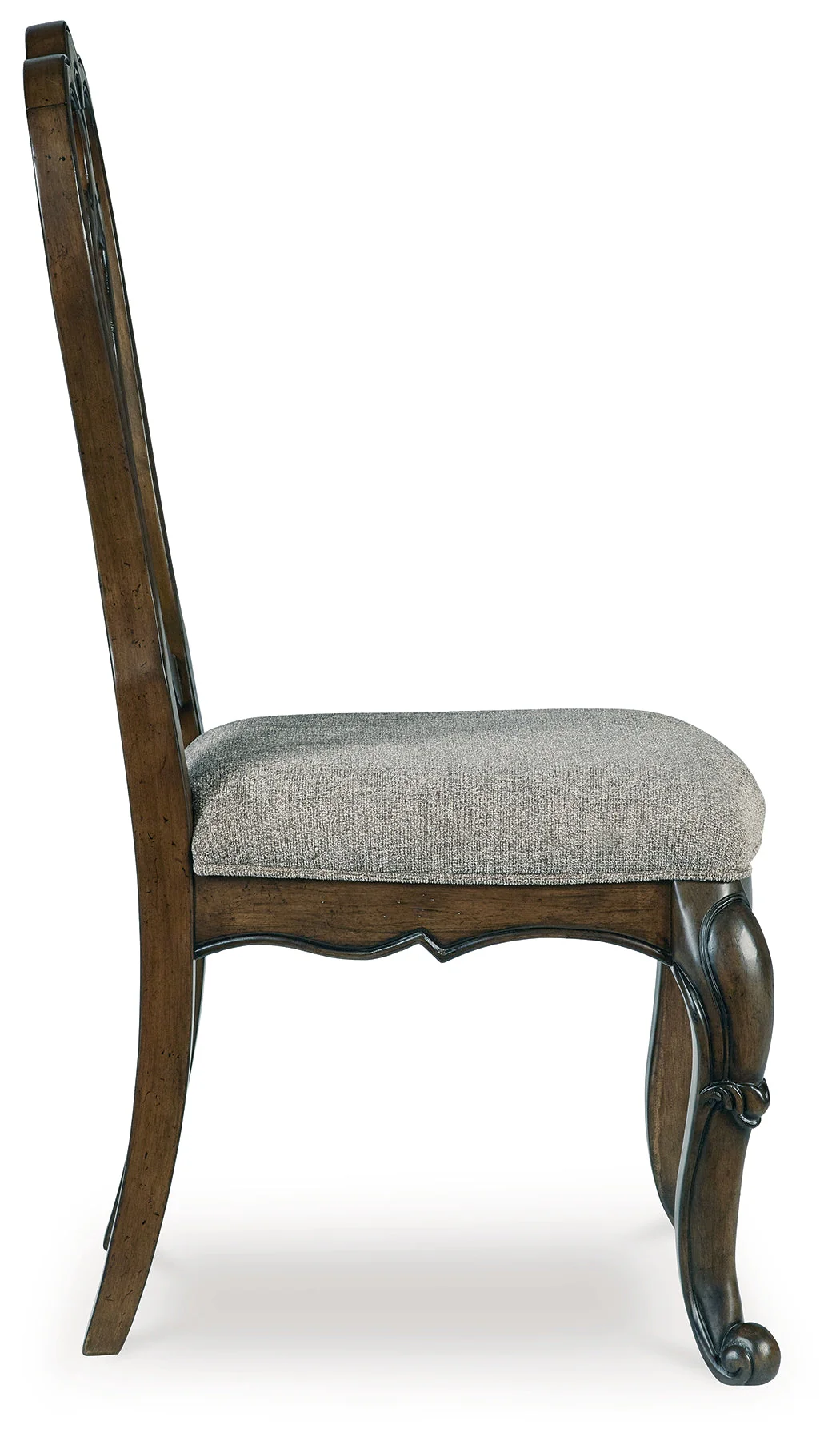 Maylee Dark Brown Dining Table and 4 Chairs and Bench - Image 10