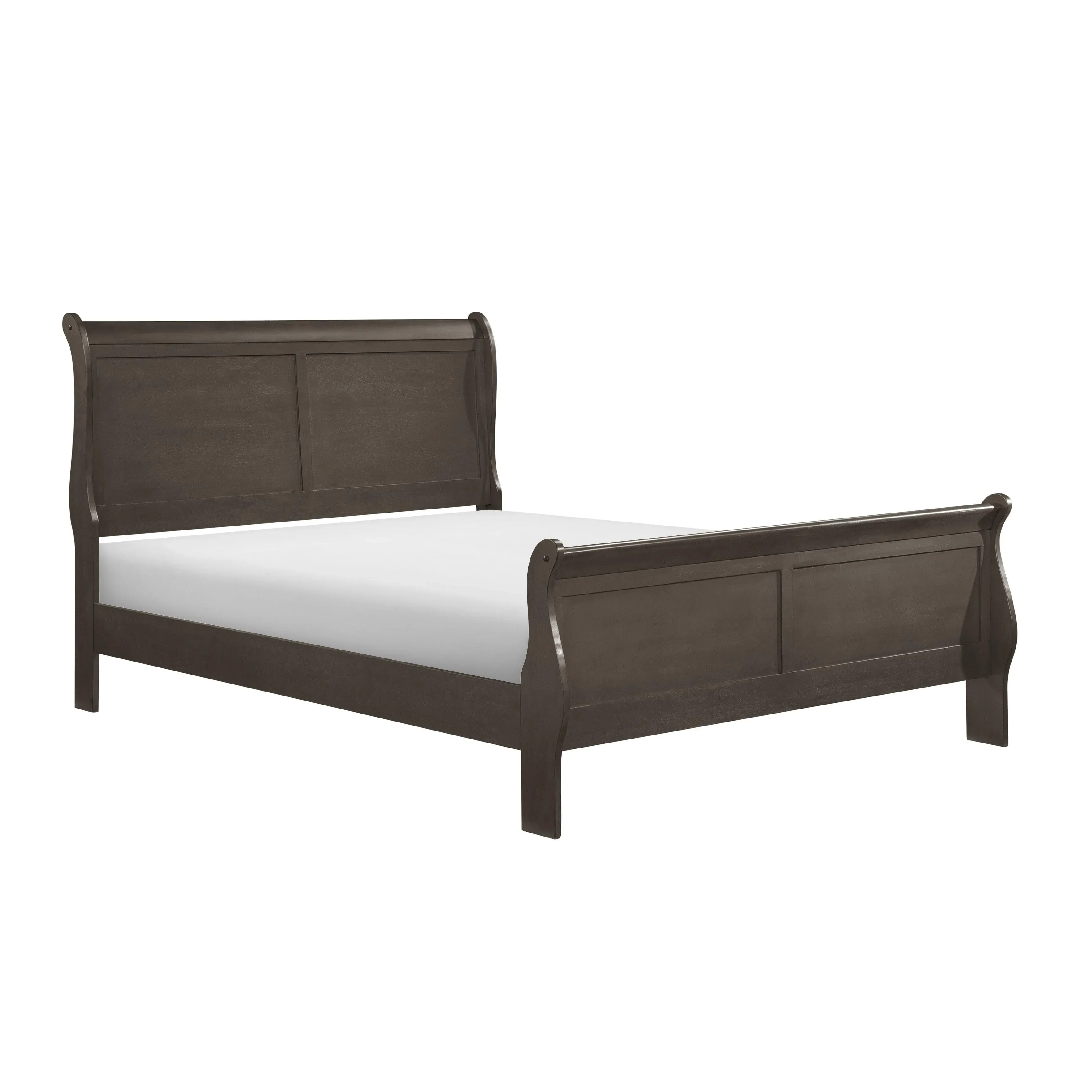 Mayville Stained Gray Twin Sleigh Bed - Image 3