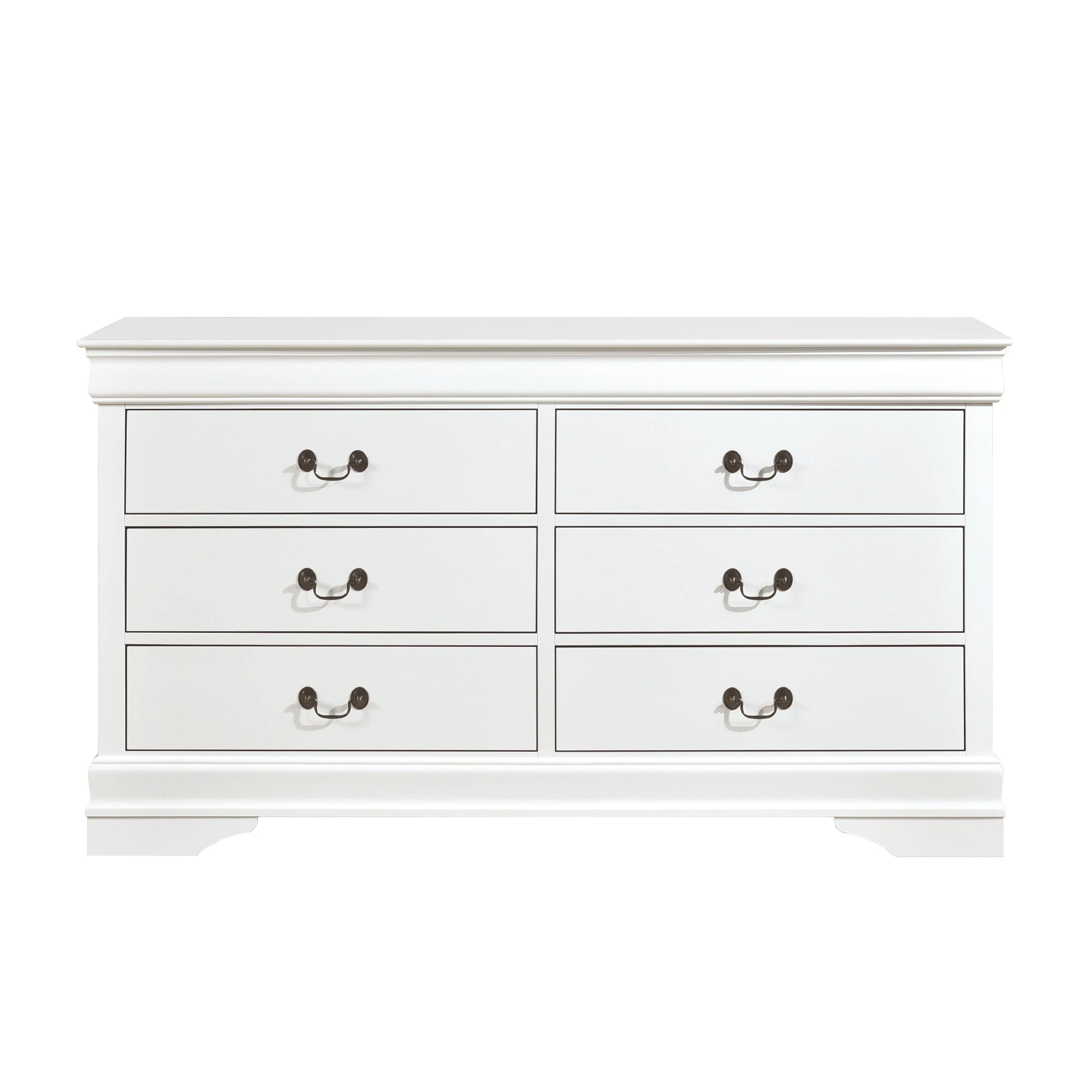 Mayville White Sleigh Bedroom Set - Image 7
