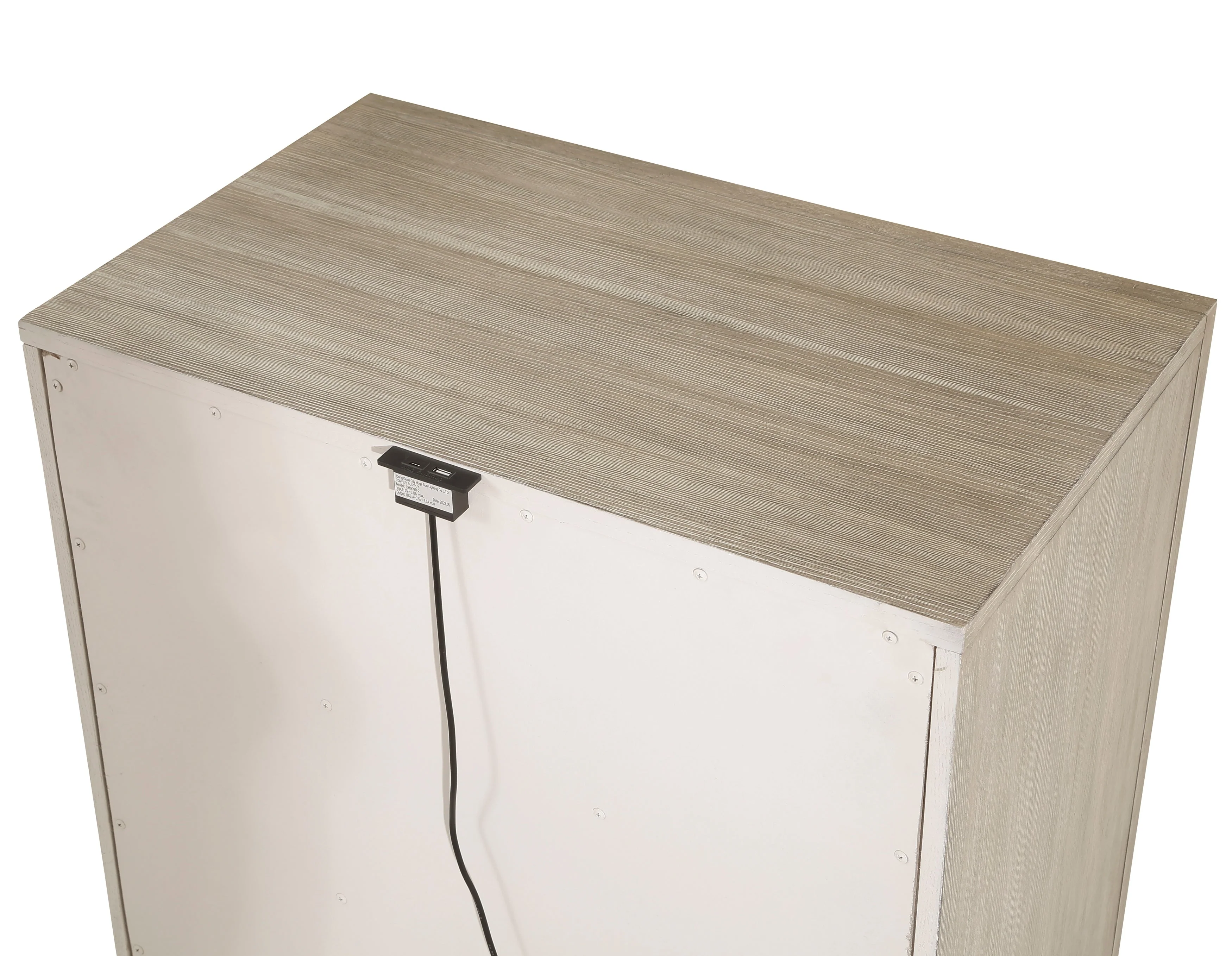 McKewen Light Gray Nightstand - Image 3
