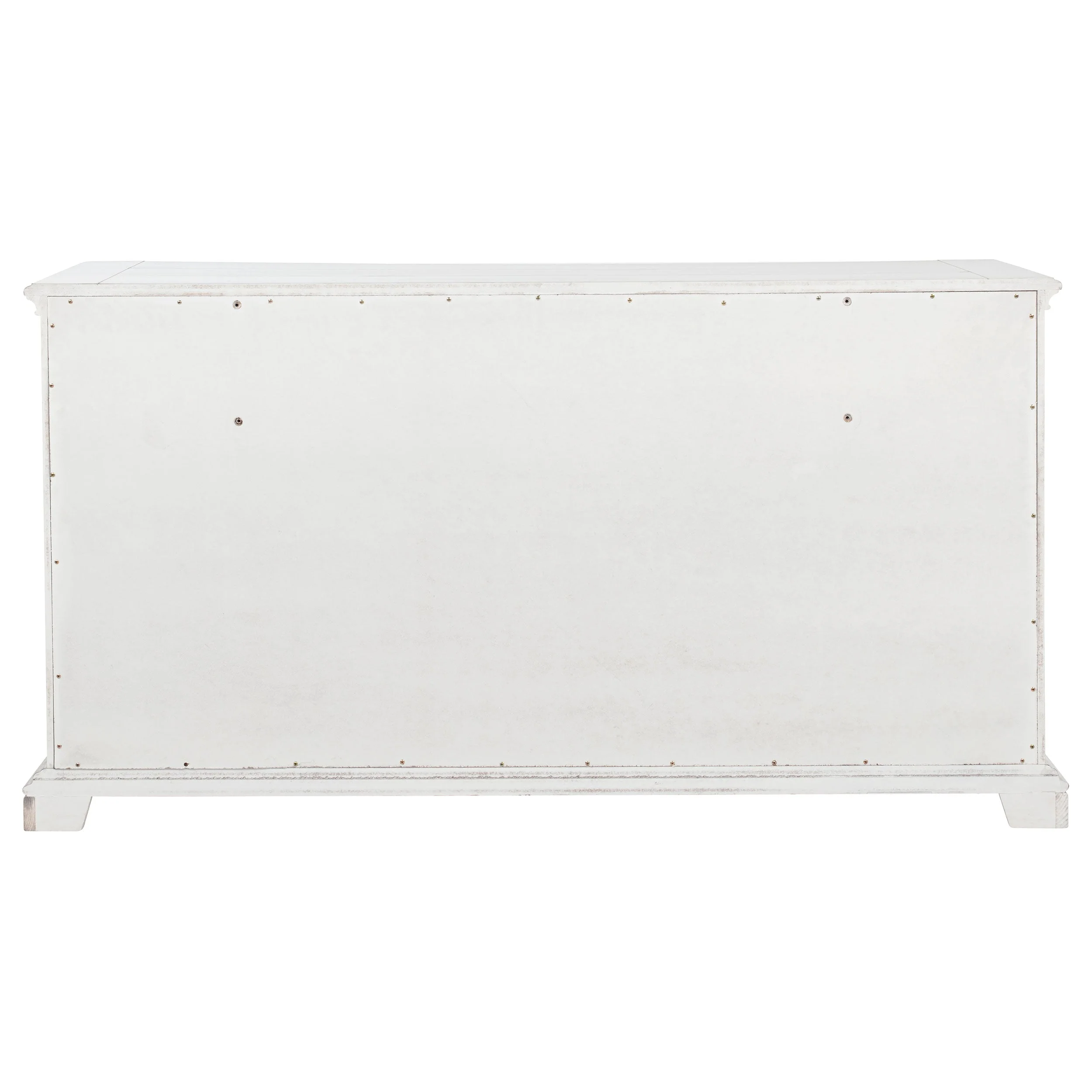 McKinney Vintage White 6-drawer Bedroom Dresser Cabinet - Image 7