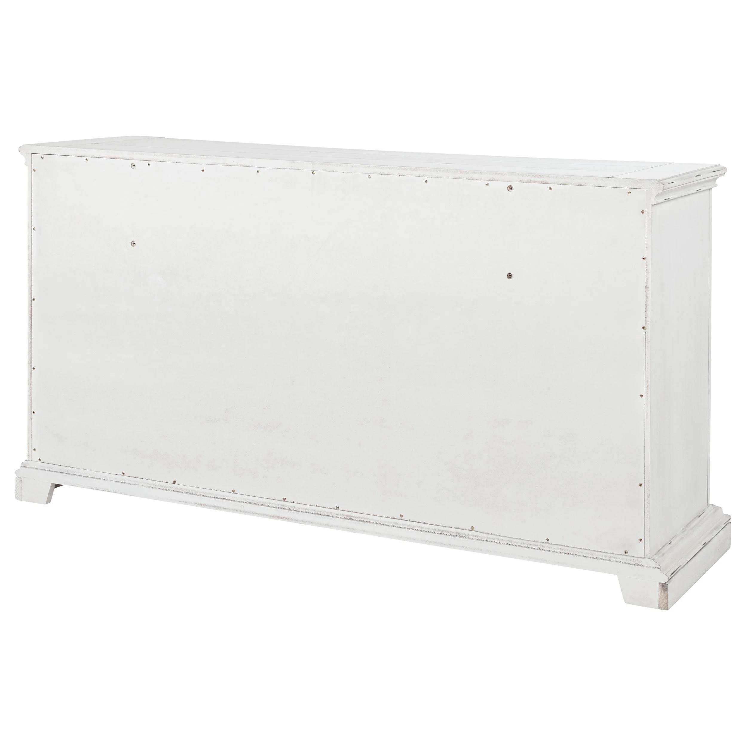 McKinney Vintage White 6-drawer Bedroom Dresser Cabinet - Image 8