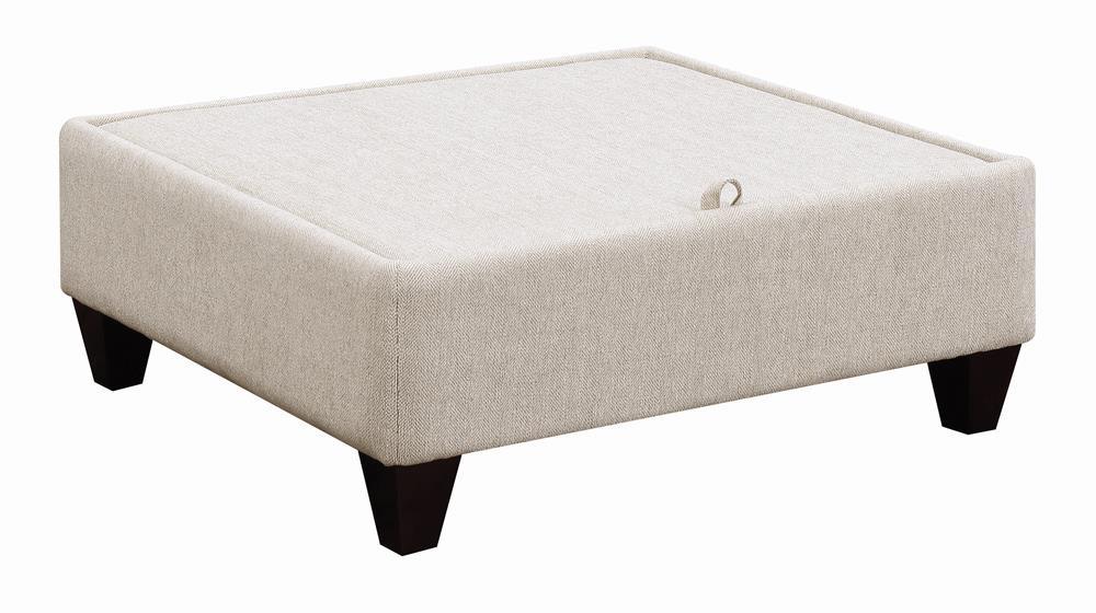 Mcloughlin Platinum Upholstered Sloped Arm Sectional Sofa - Image 8