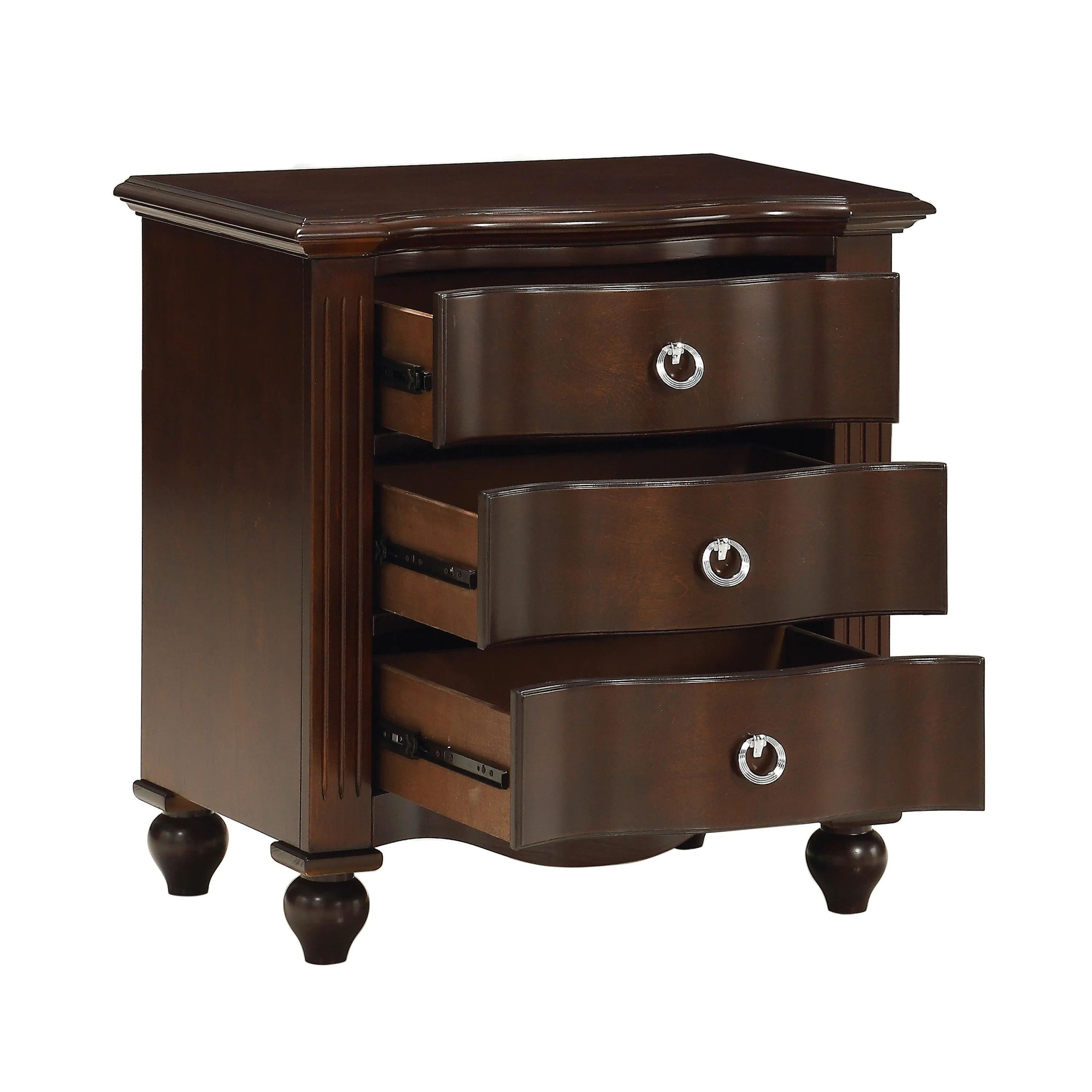 Meghan Espresso Nightstand - Image 4