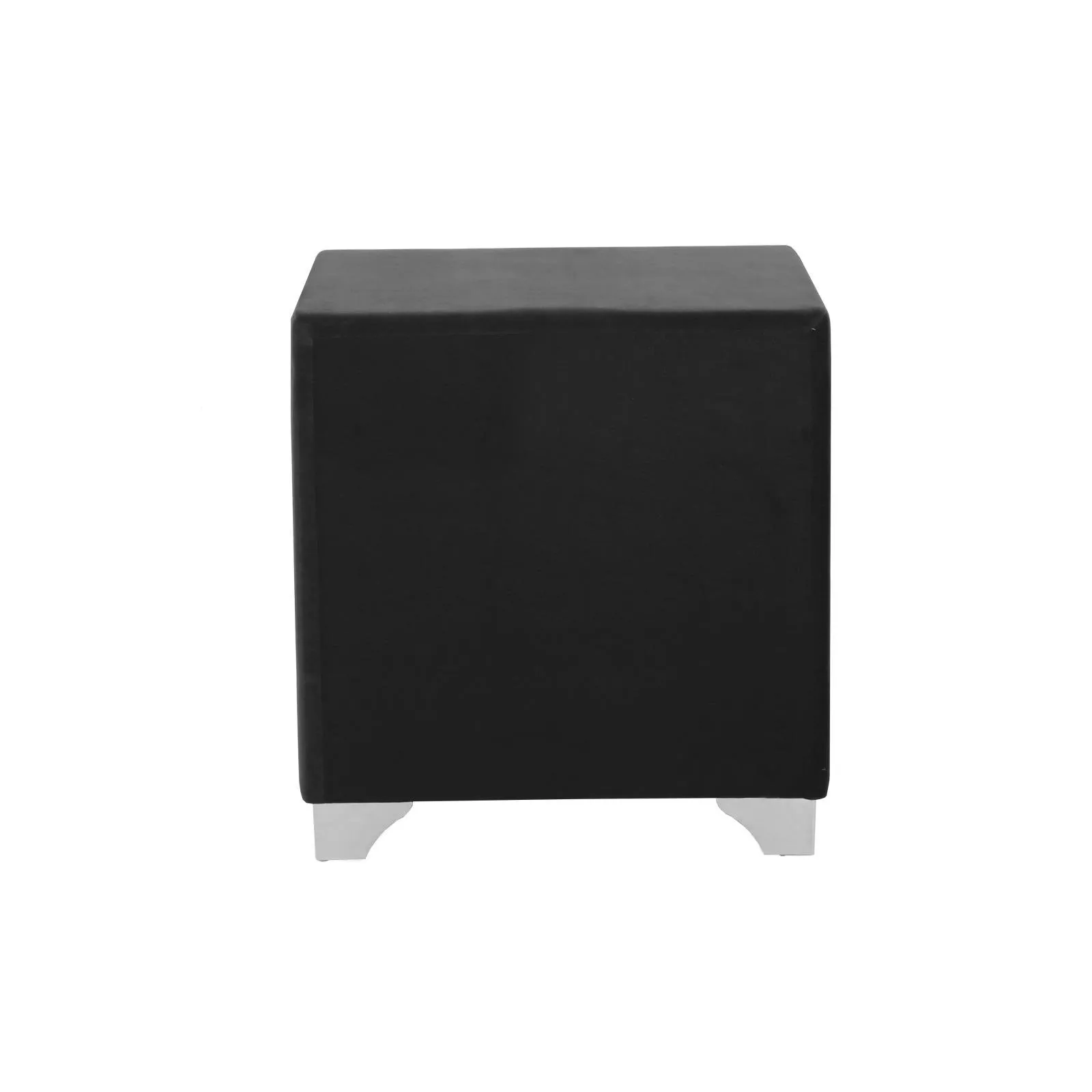 Melody Gray 2-Drawer Upholstered Nightstand - Image 6