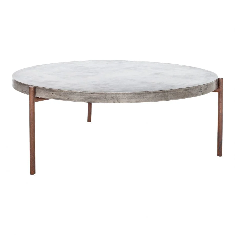 Mendez Outdoor Coffee Table Dark Grey - Image 2