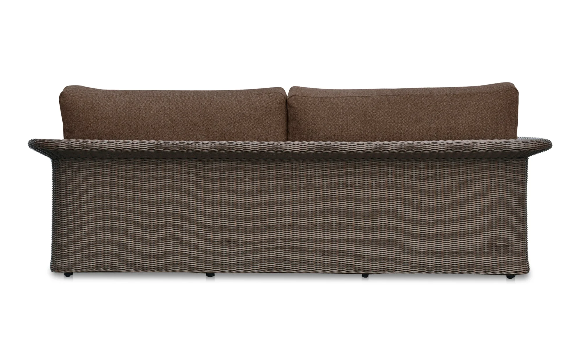 Meredith Outdoor Sofa Brown - Image 4