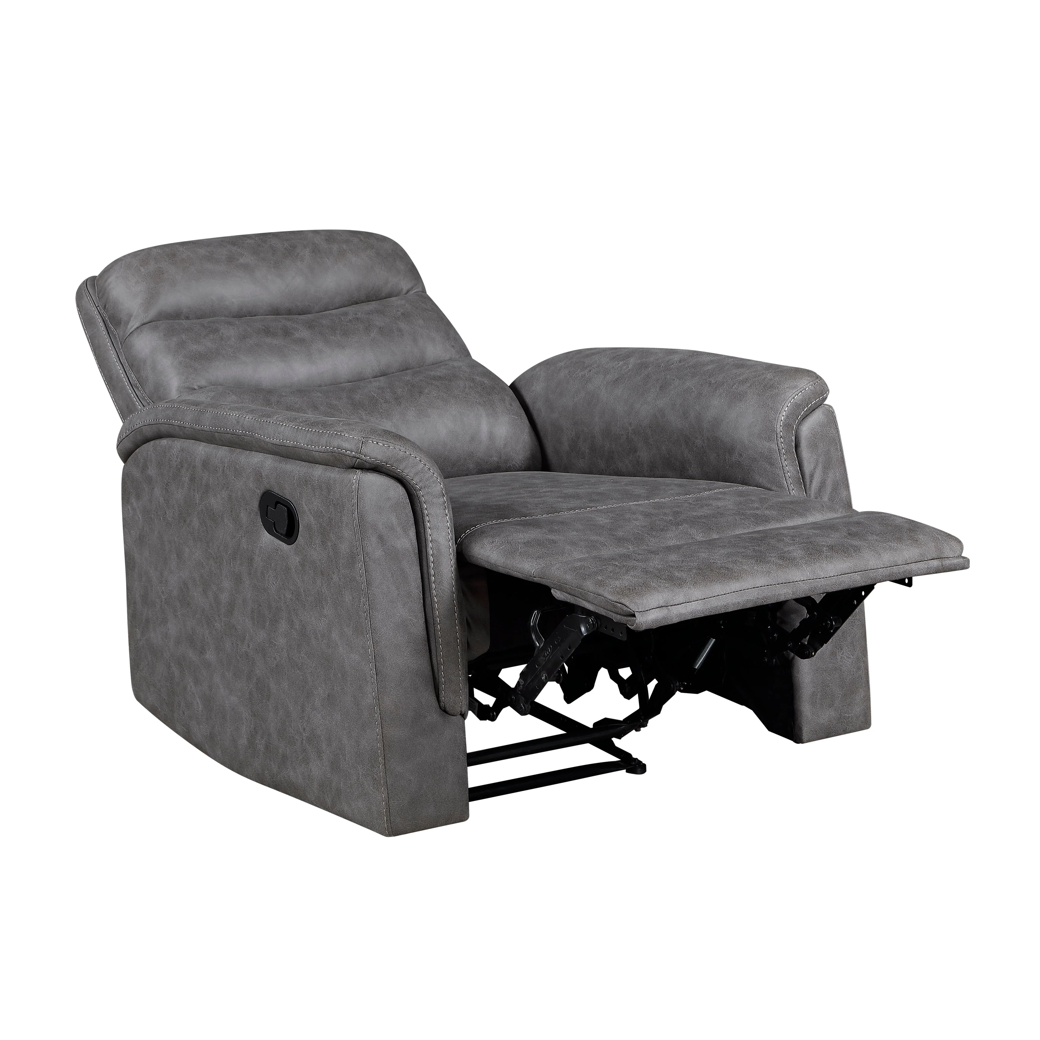 Metric Gray Reclining Chair - Image 6