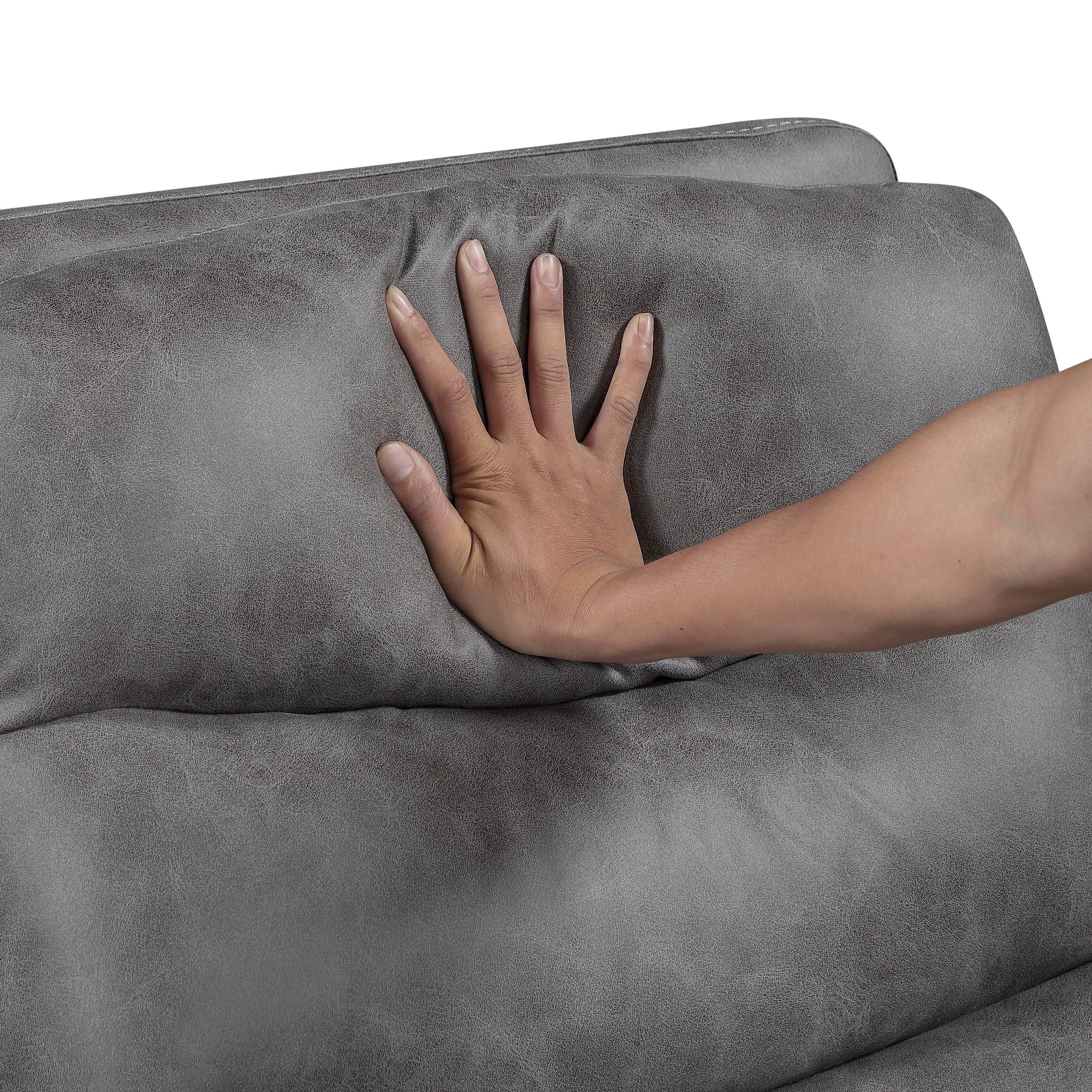 Metric Taupe Reclining Chair - Image 24