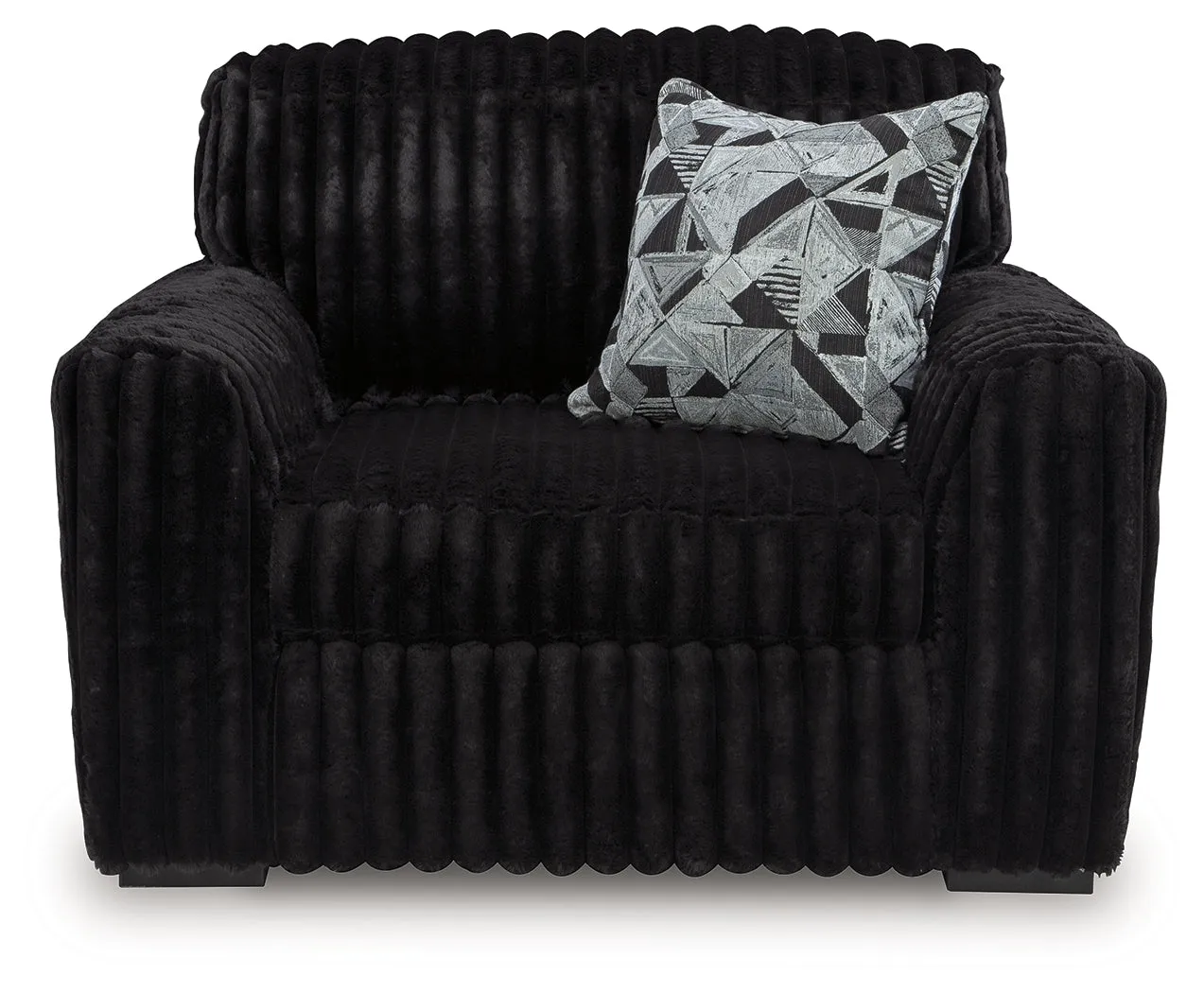 Midnight-Madness Onyx Oversized Chair - Image 3