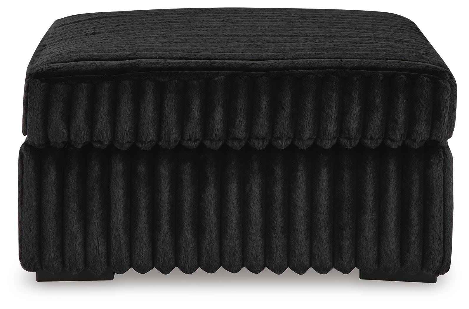 Midnight-Madness Onyx Oversized Chair with Accent Ottoman - Image 14