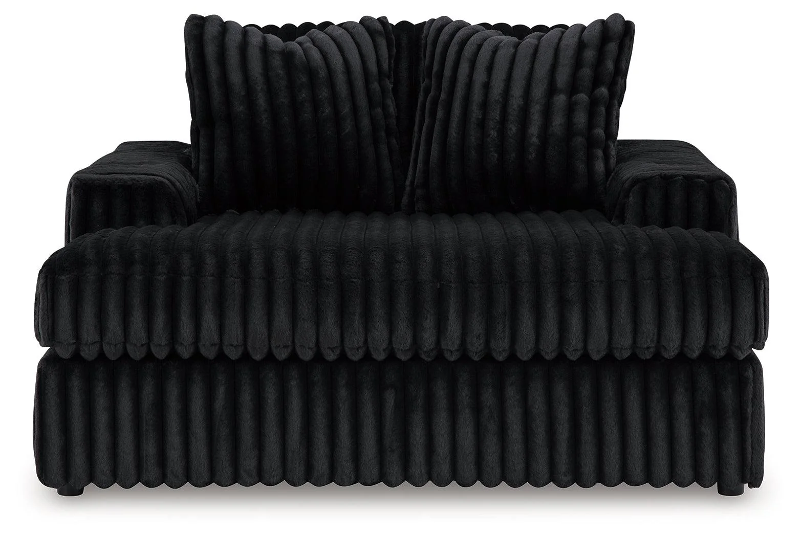 Midnight-Madness Onyx Oversized Chaise - Image 4