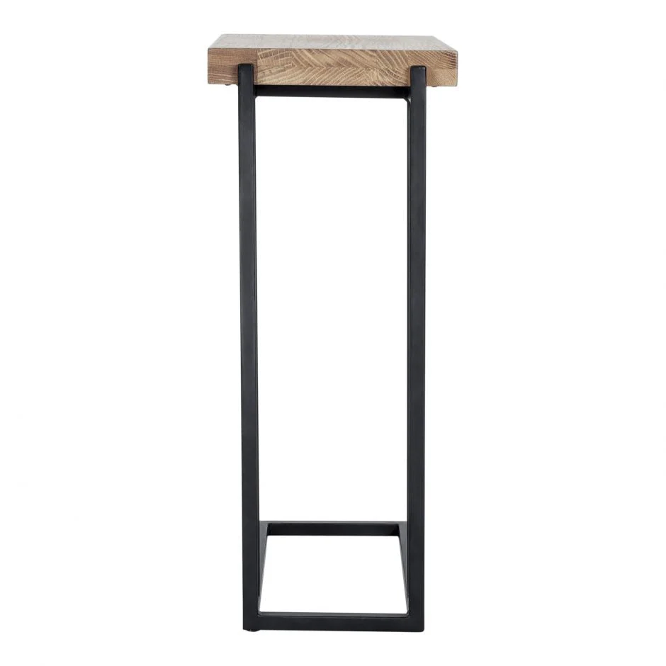 Mila C Shaped Side Table Natural - Image 6