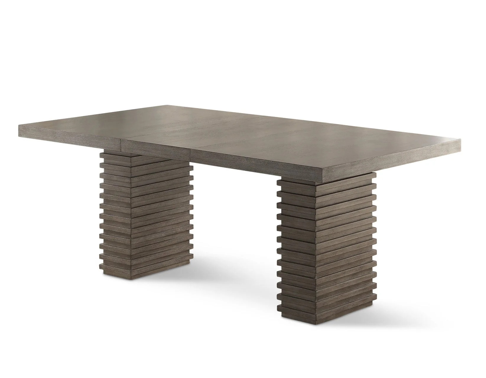 Mila Washed Gray Dining Room Set - Image 3