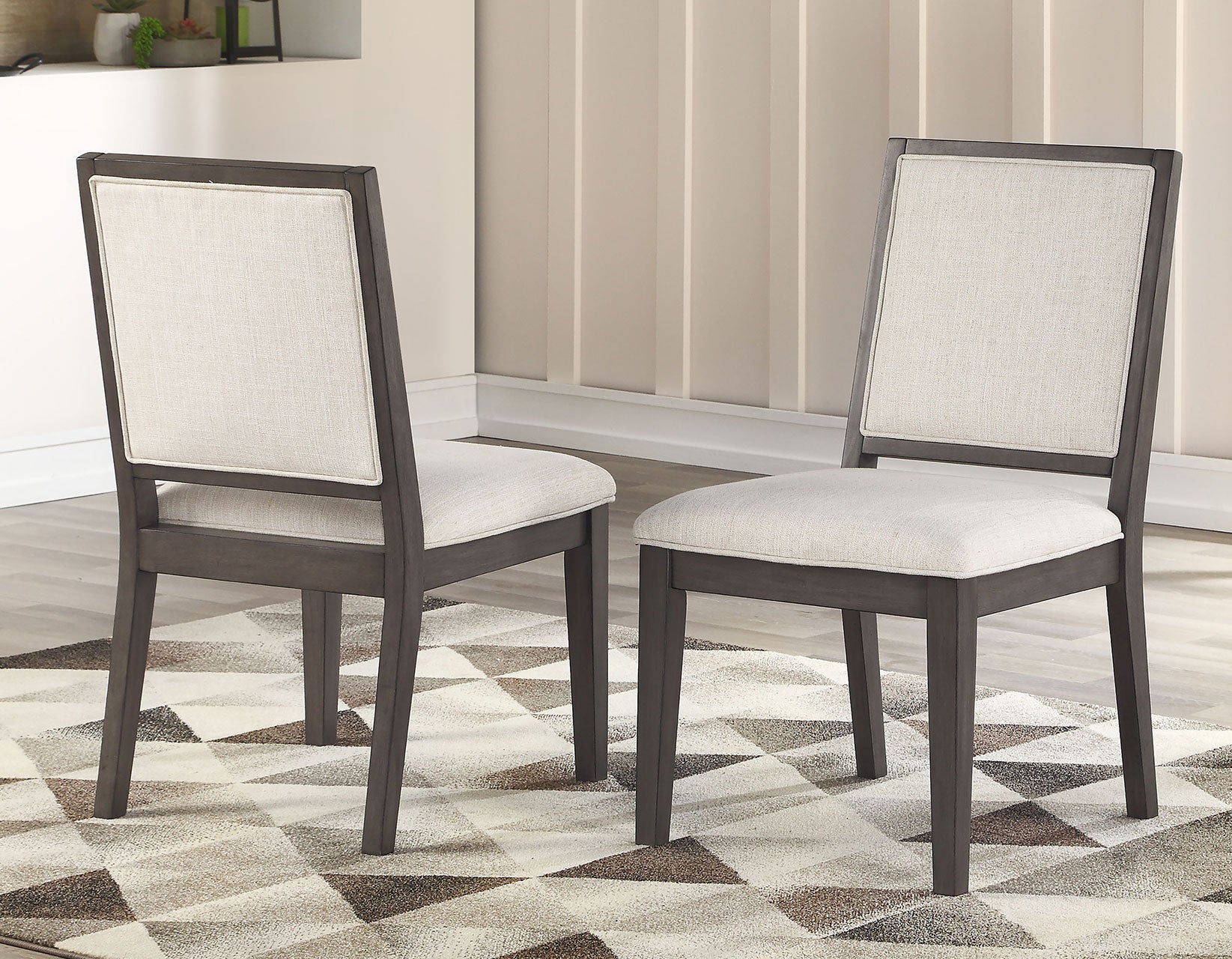 Mila Washed Gray Dining Room Set - Image 6