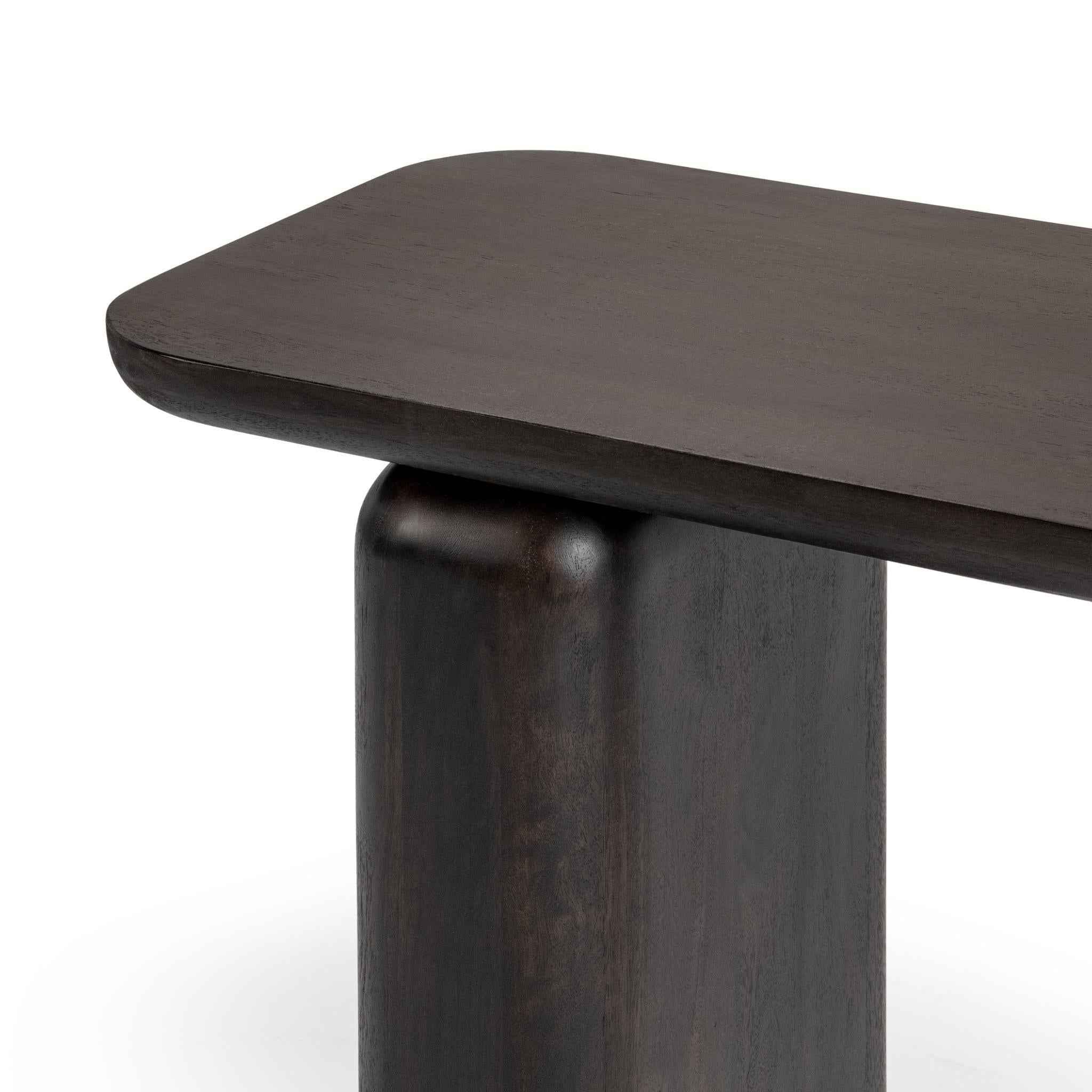 Milan Console Table - Truffle Roast - Image 4