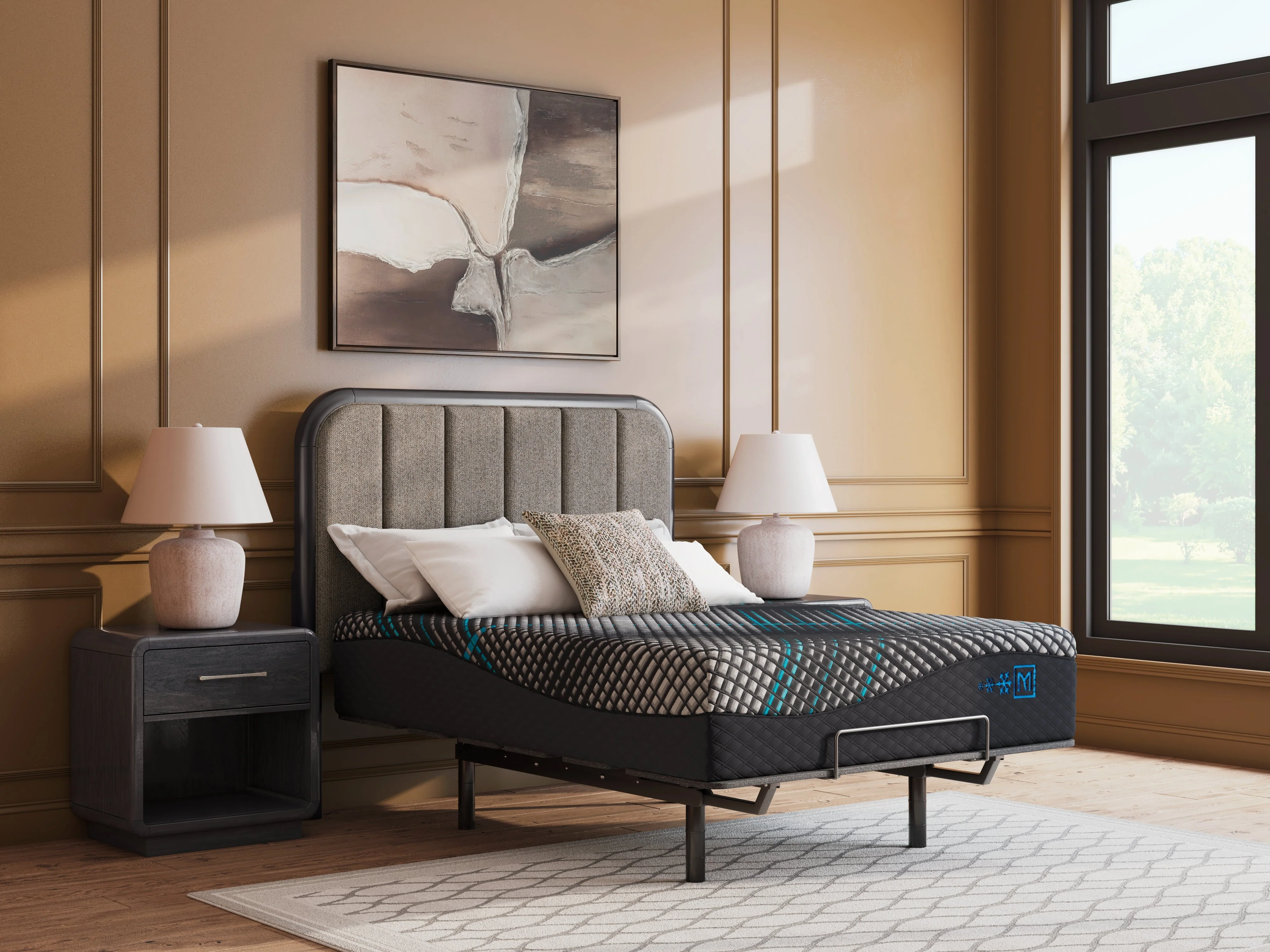 Millennium 2.0 Hybrid 14 Inch Black King Mattress - Image 6