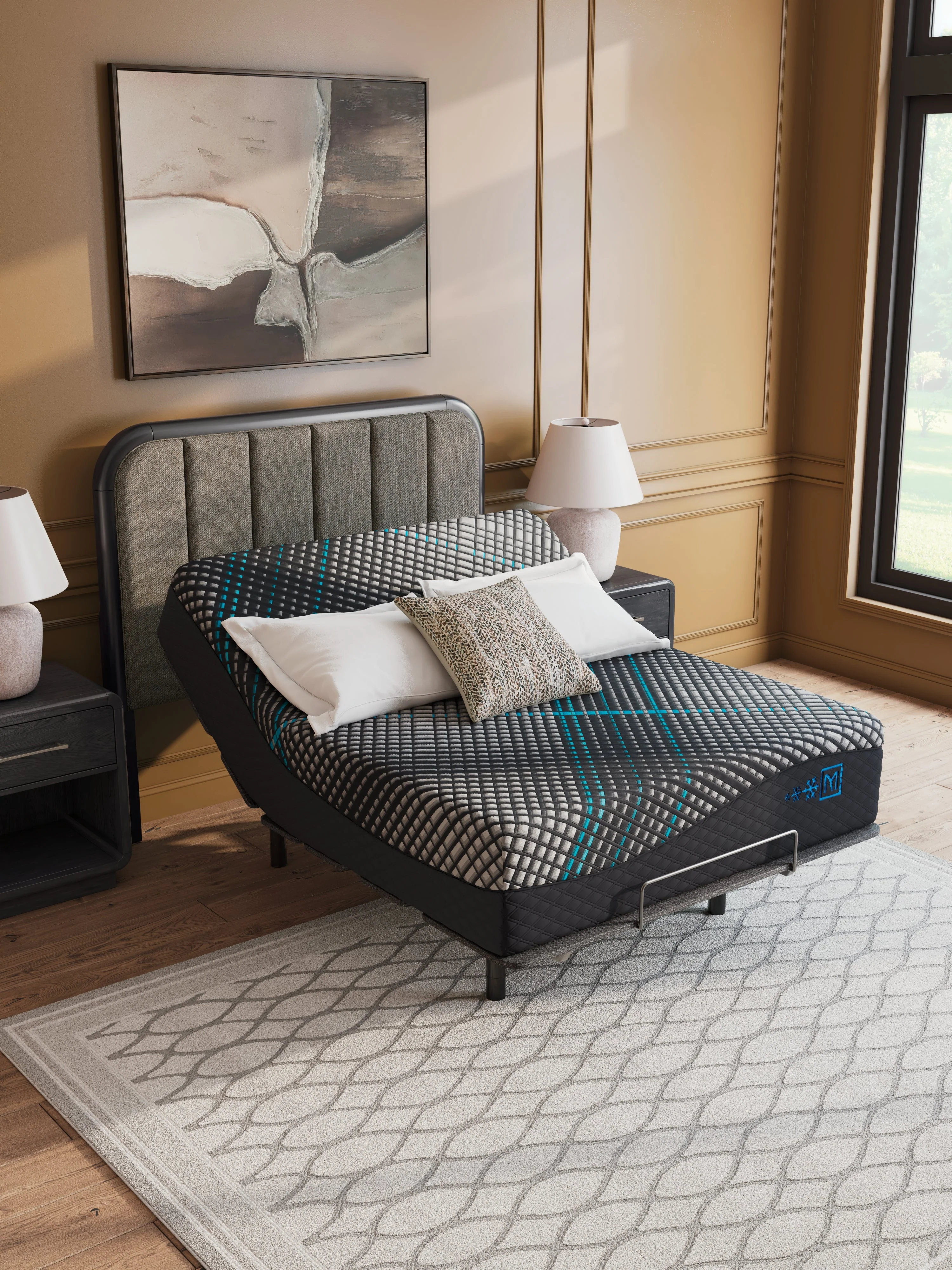 Millennium 2.0 Hybrid 14 Inch Black King Mattress - Image 8