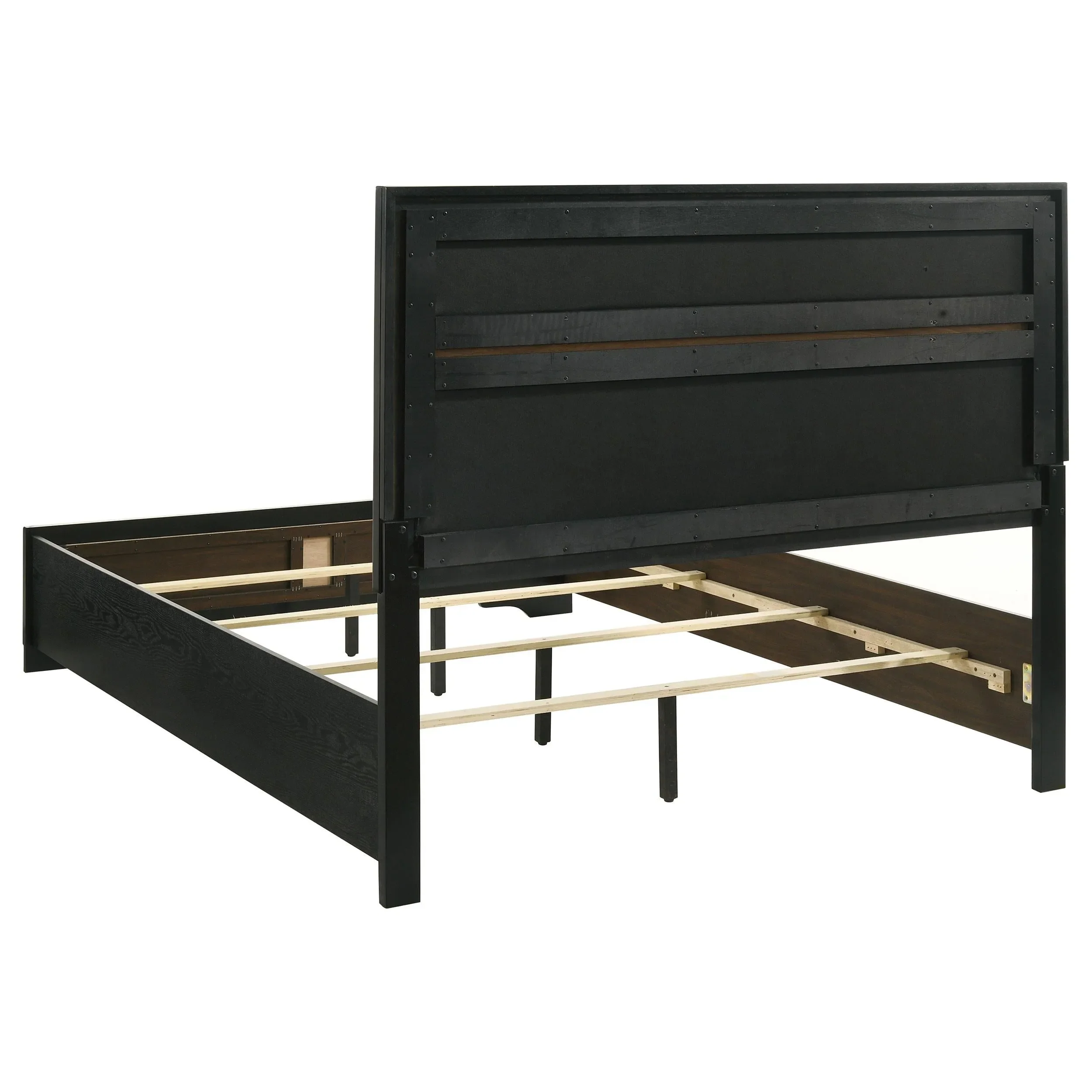 Miranda Black 4-Piece Queen Bedroom Set - Image 4