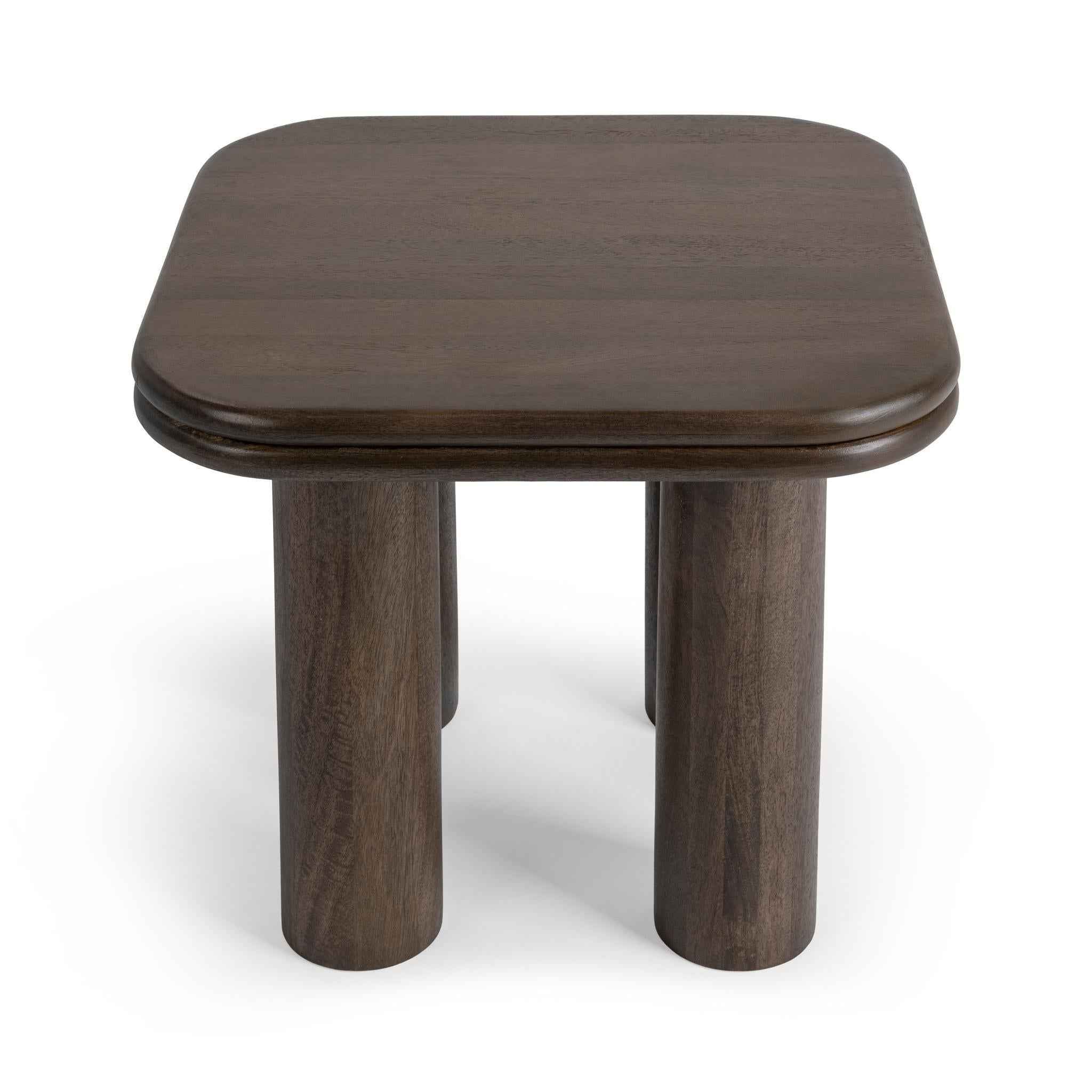 Miranda End Table - Cocoa Brown - Image 3
