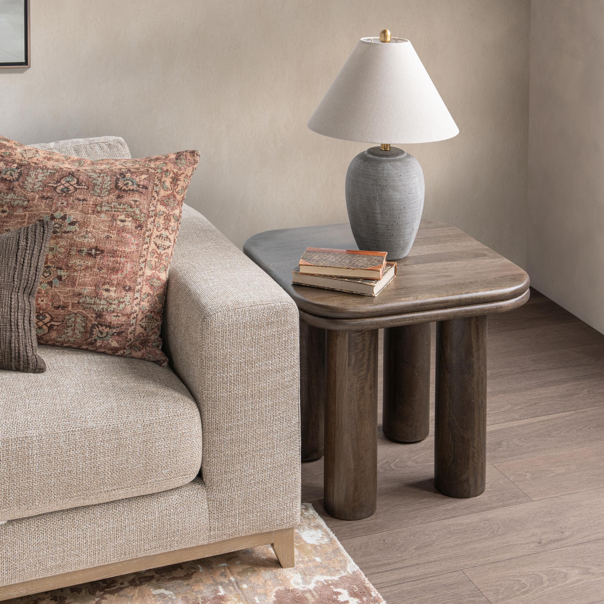 Miranda End Table - Cocoa Brown - Image 8