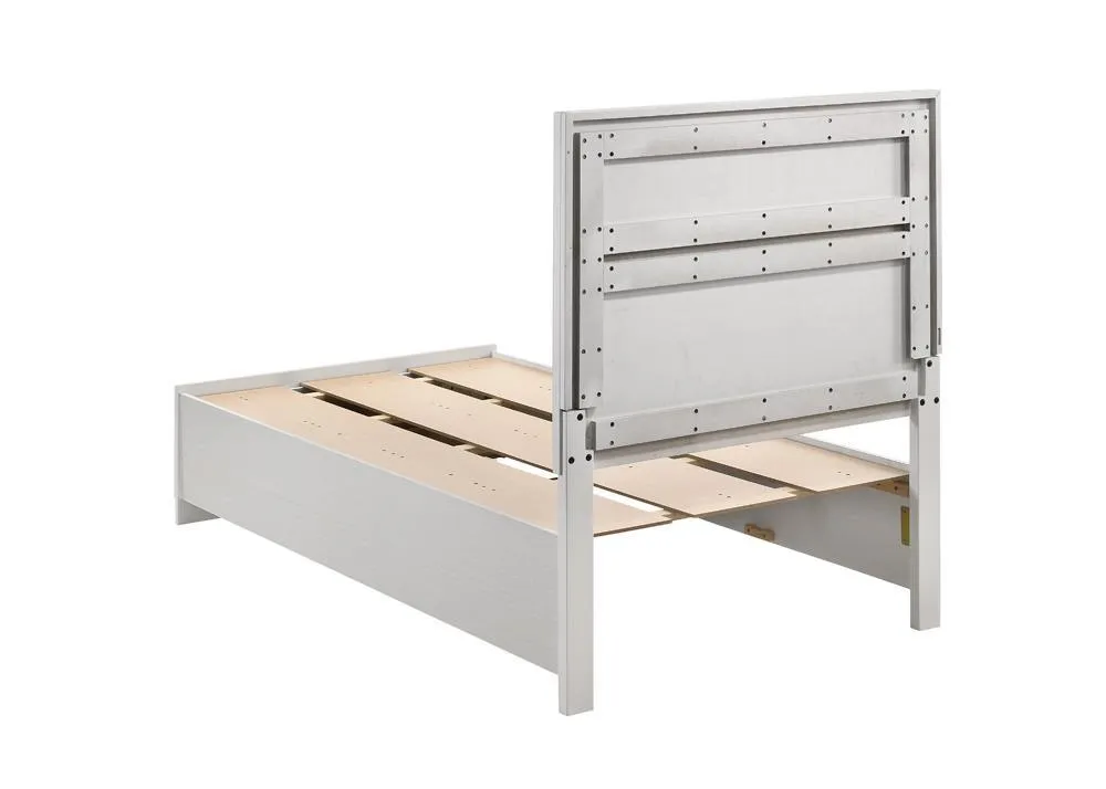 Miranda White Twin Storage Bed - Image 9