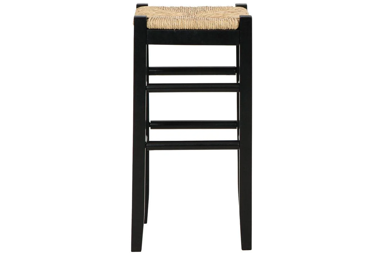 Mirimyn Black Bar Height Barstool, Set of 2 - Image 4