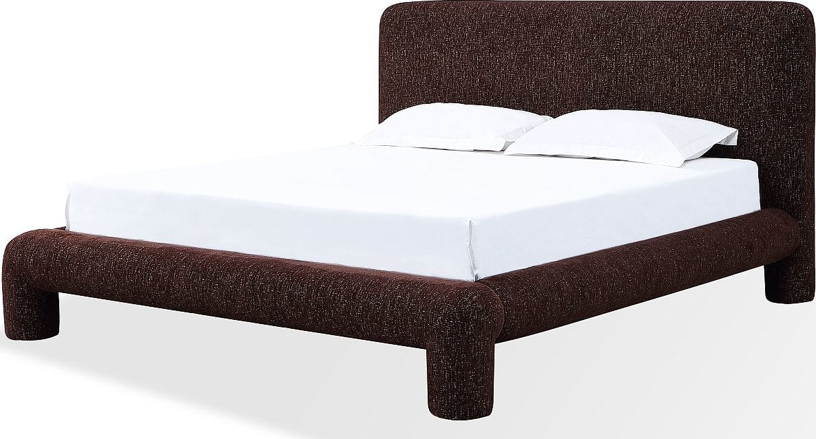 Mocoa Mongoose King Fully Upholstered Platform Bed - Image 4